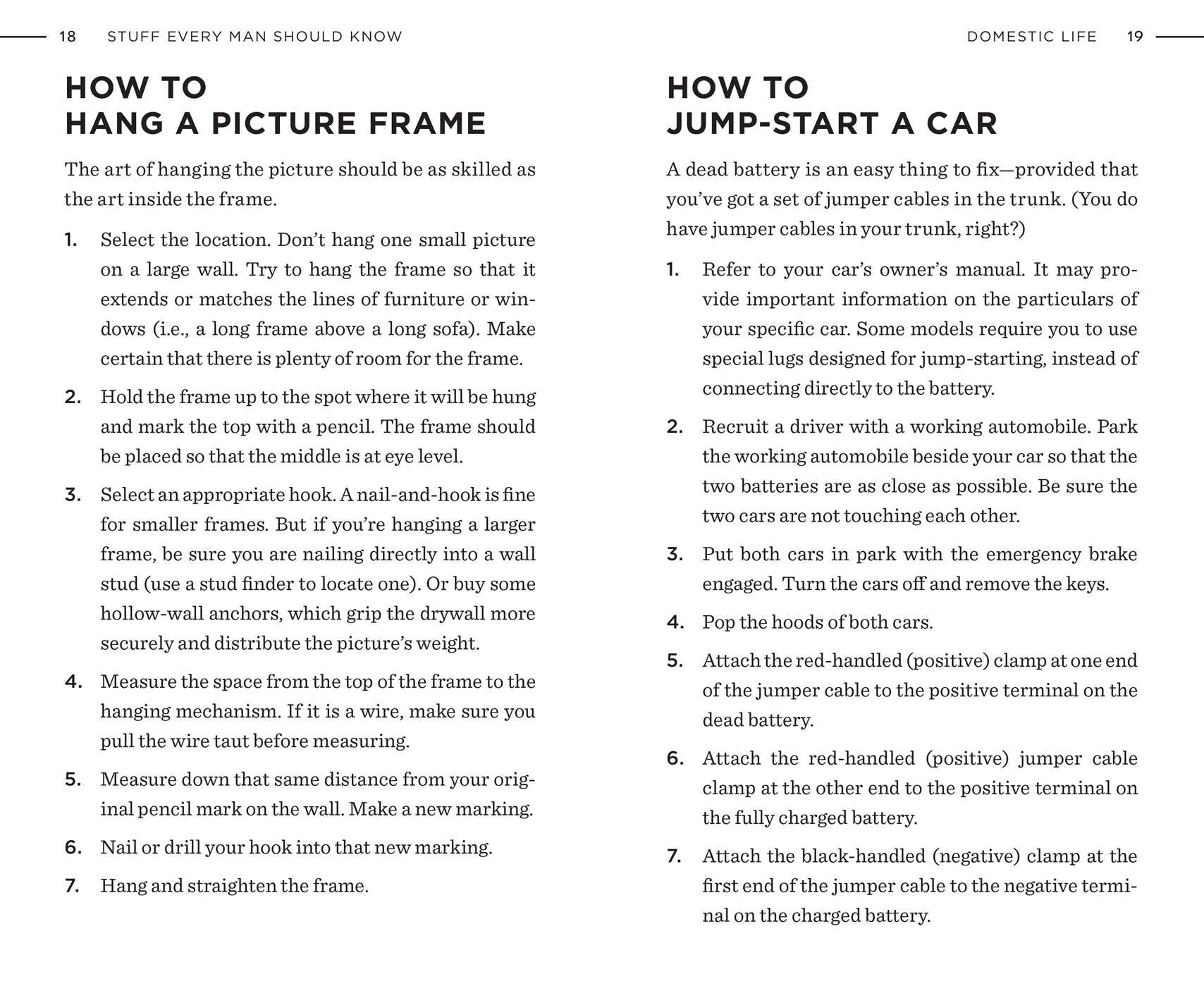 Stuff Every Man Should Know