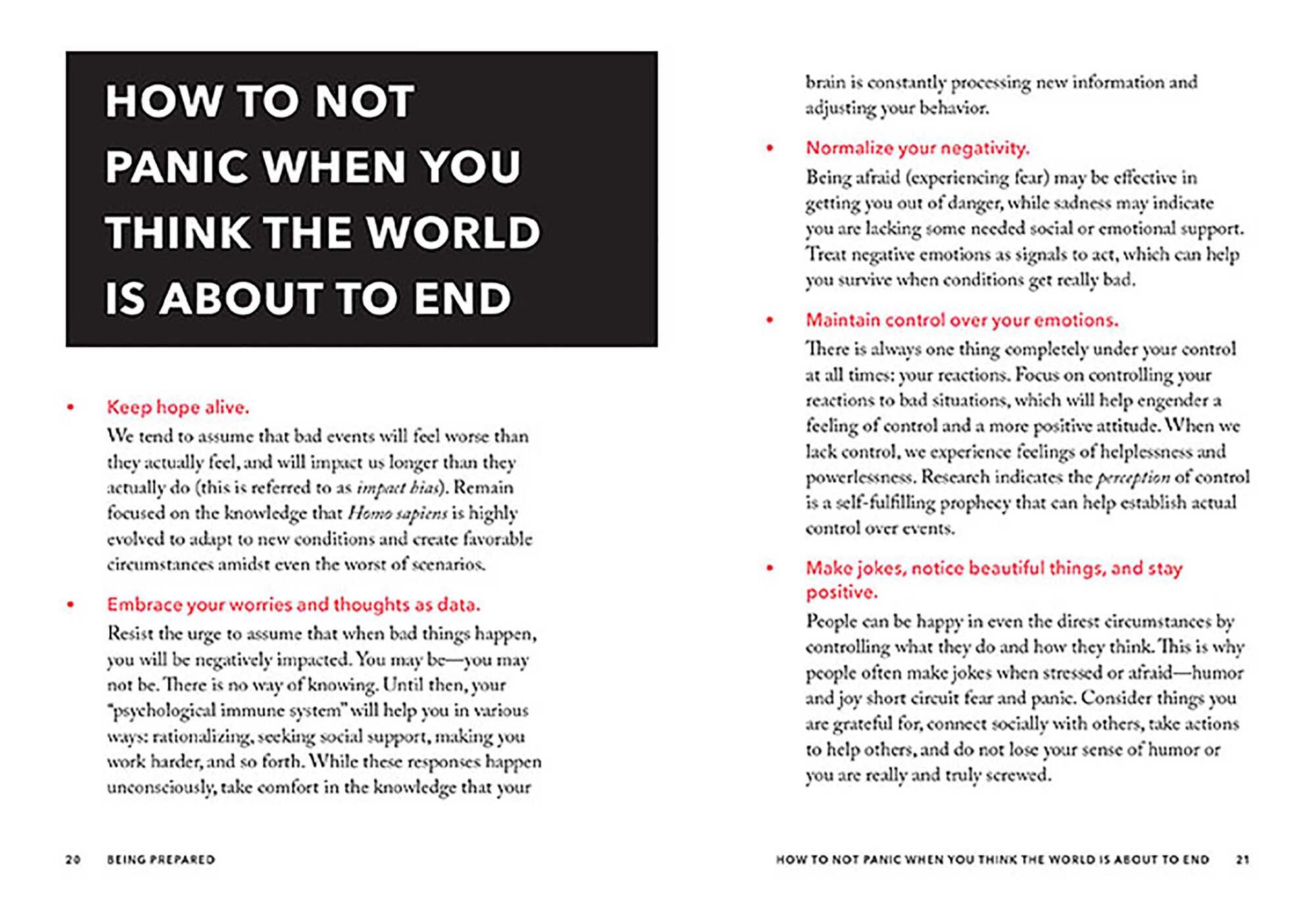Worst-Case Scenario Survival Handbook: Apocalypse