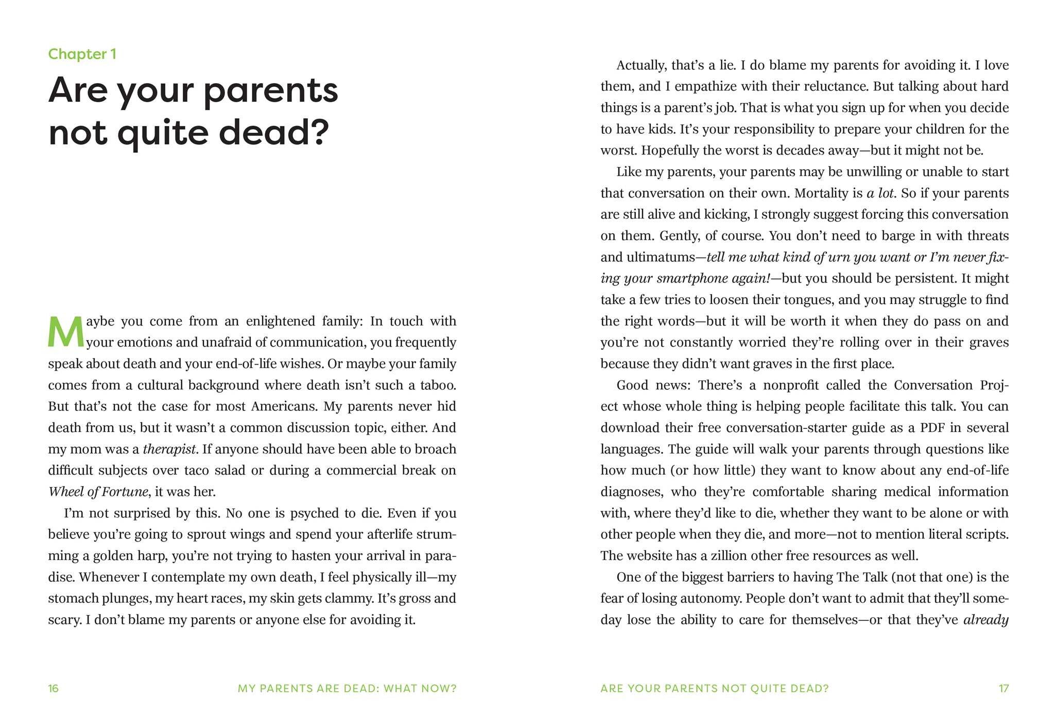 My Parents Are Dead: What Now?