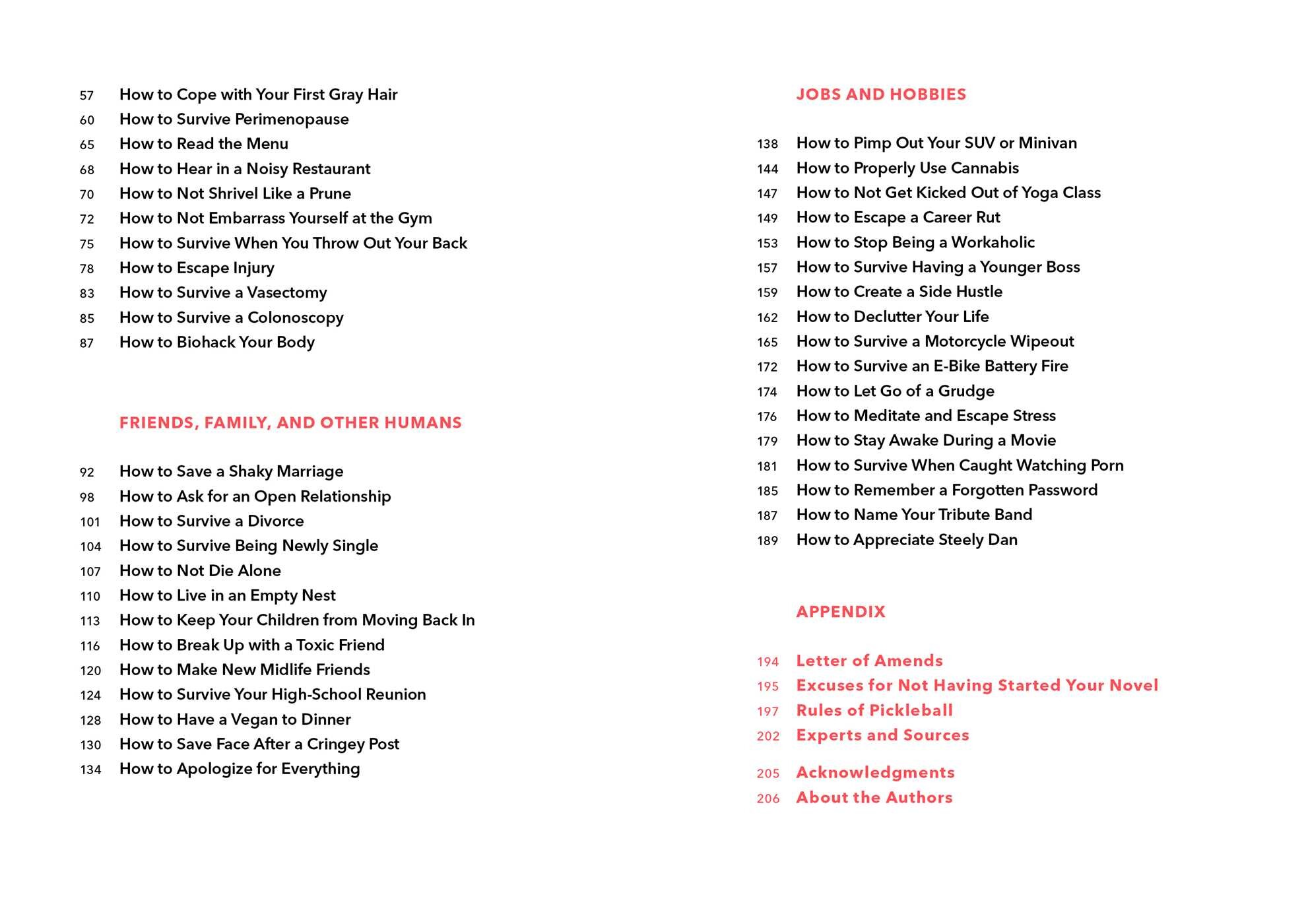 Worst-Case Scenario Survival Handbook: Midlife