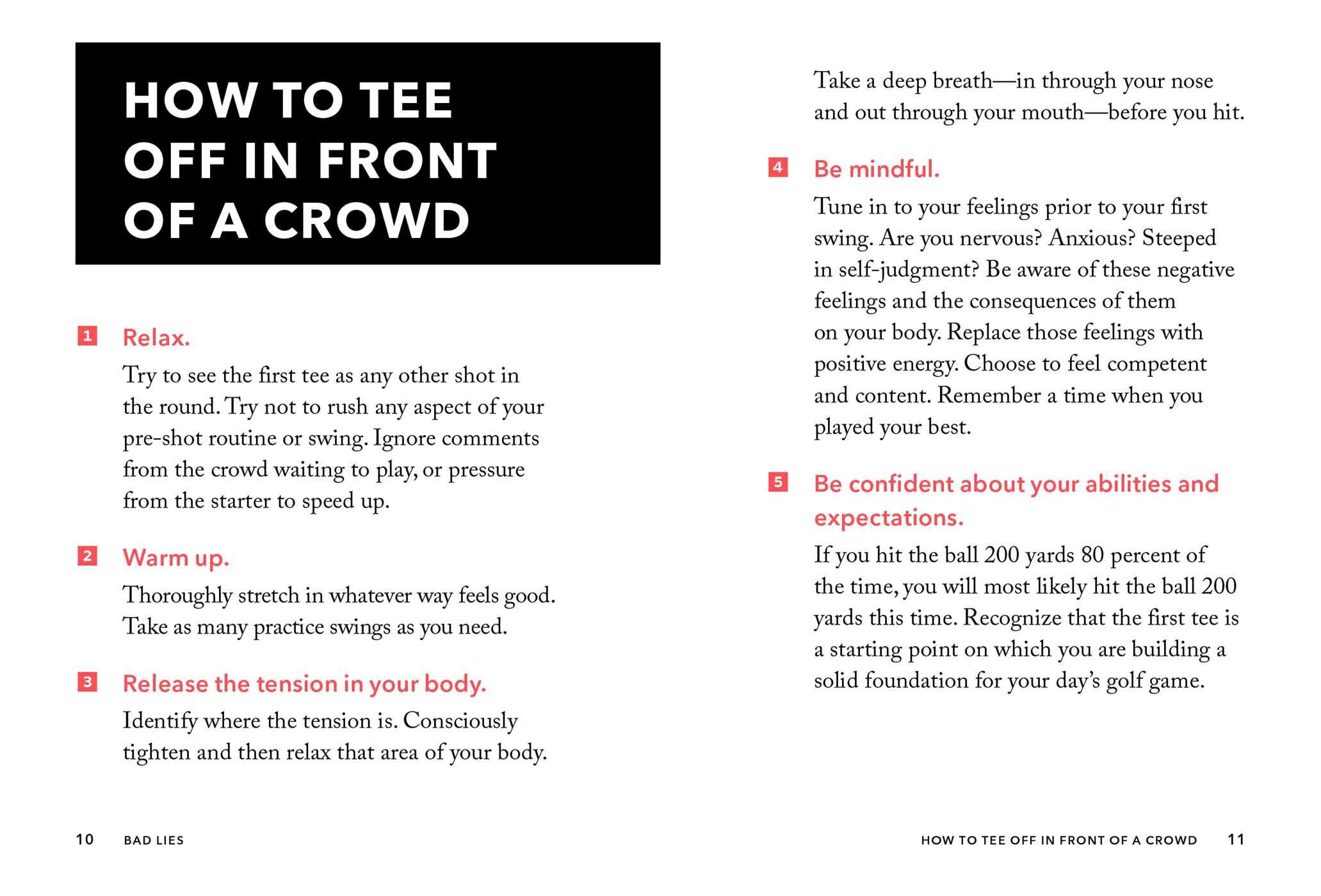 Worst-Case Scenario Pocket Guide: Golf