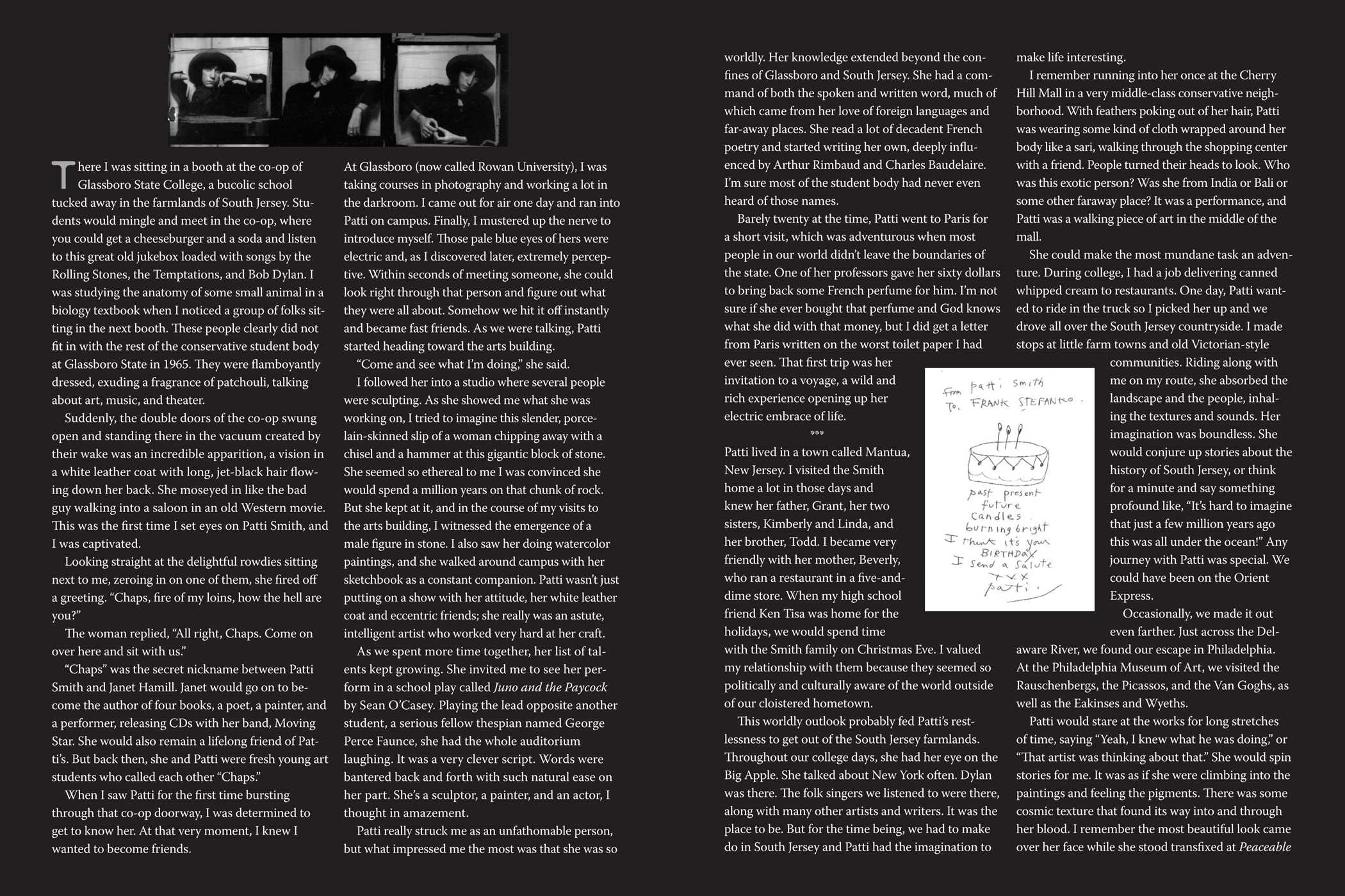 Patti Smith Book by Frank Stefanko, Patti Smith, Lenny Kaye, Chris