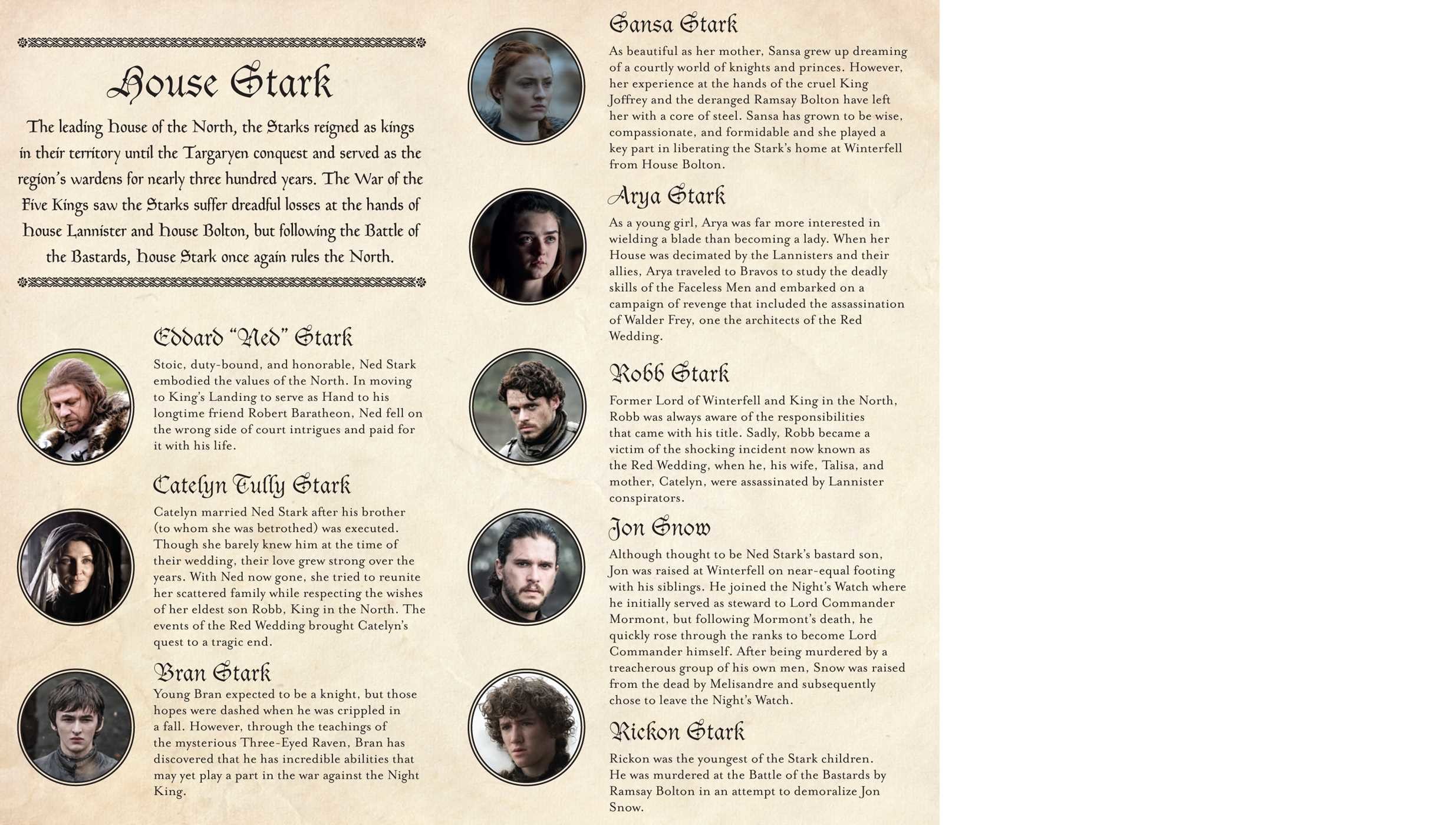 Game of Thrones: House Stark Ruled Pocket Journal