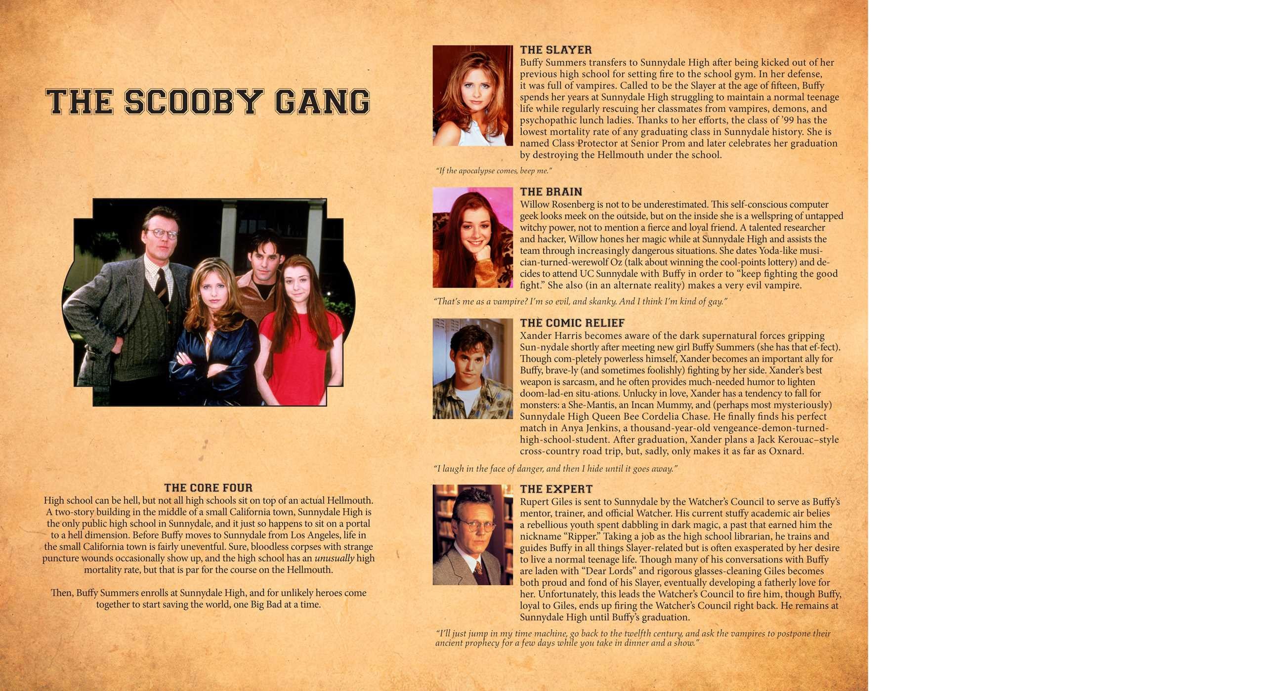 Sunnydale school homework image