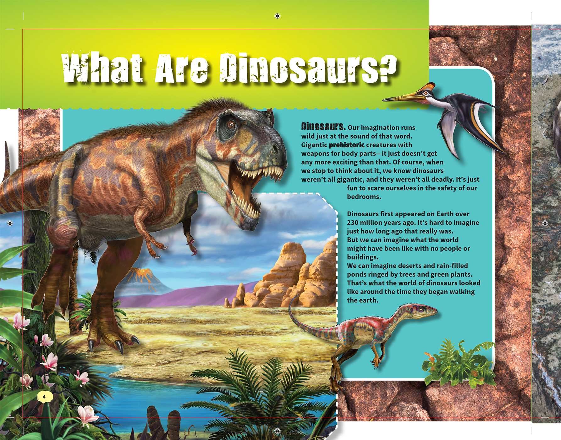 Jigsaw Journey Smithsonian Dinosaurs Other Prehistoric Animals 9781684123179in02