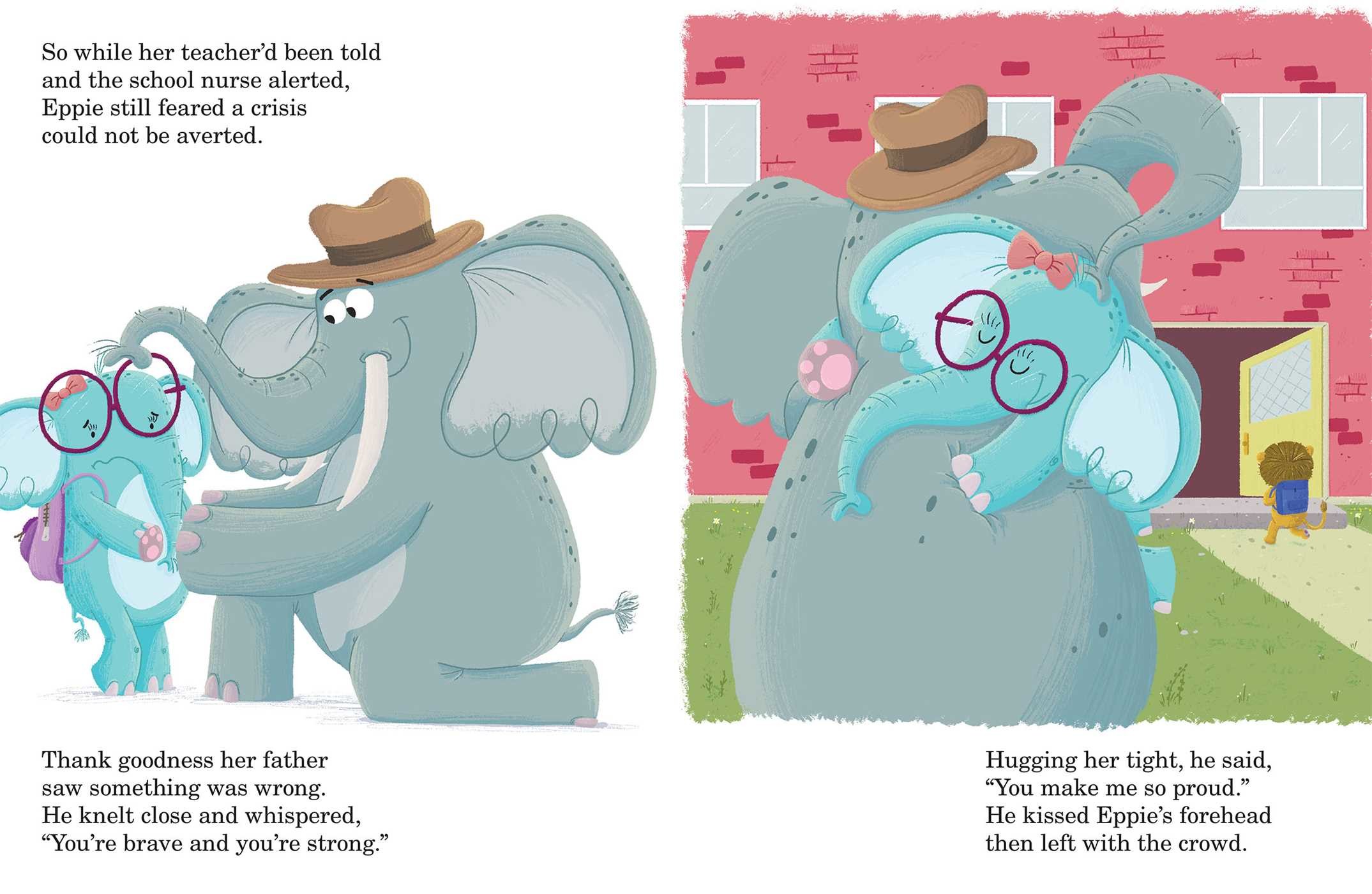 Eppie the Elephant (Who Was Allergic to Peanuts) Book by Livingstone