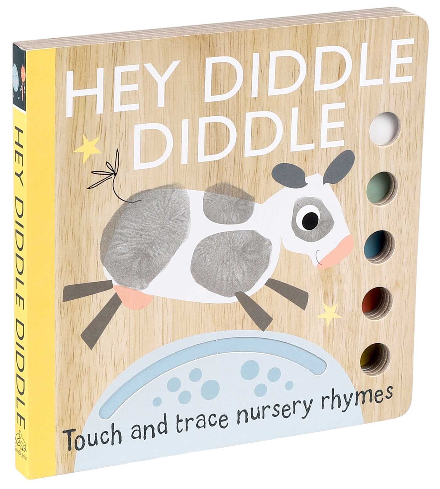 Touch and Trace Nursery Rhymes: Hey Diddle Diddle (Board Book for Babies and Toddlers 0-2 years old)