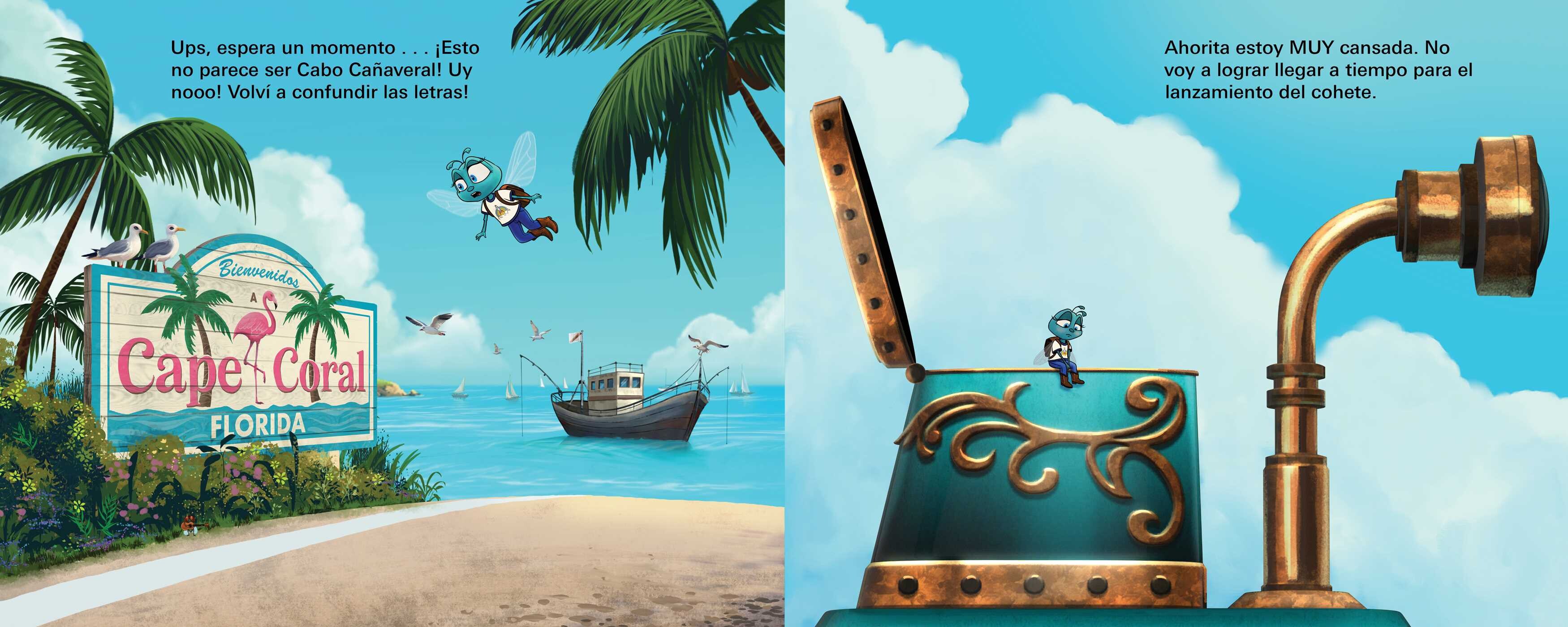 mosca que voló bajo el mar (The Fly Who Flew Under the Sea Spanish Edition)