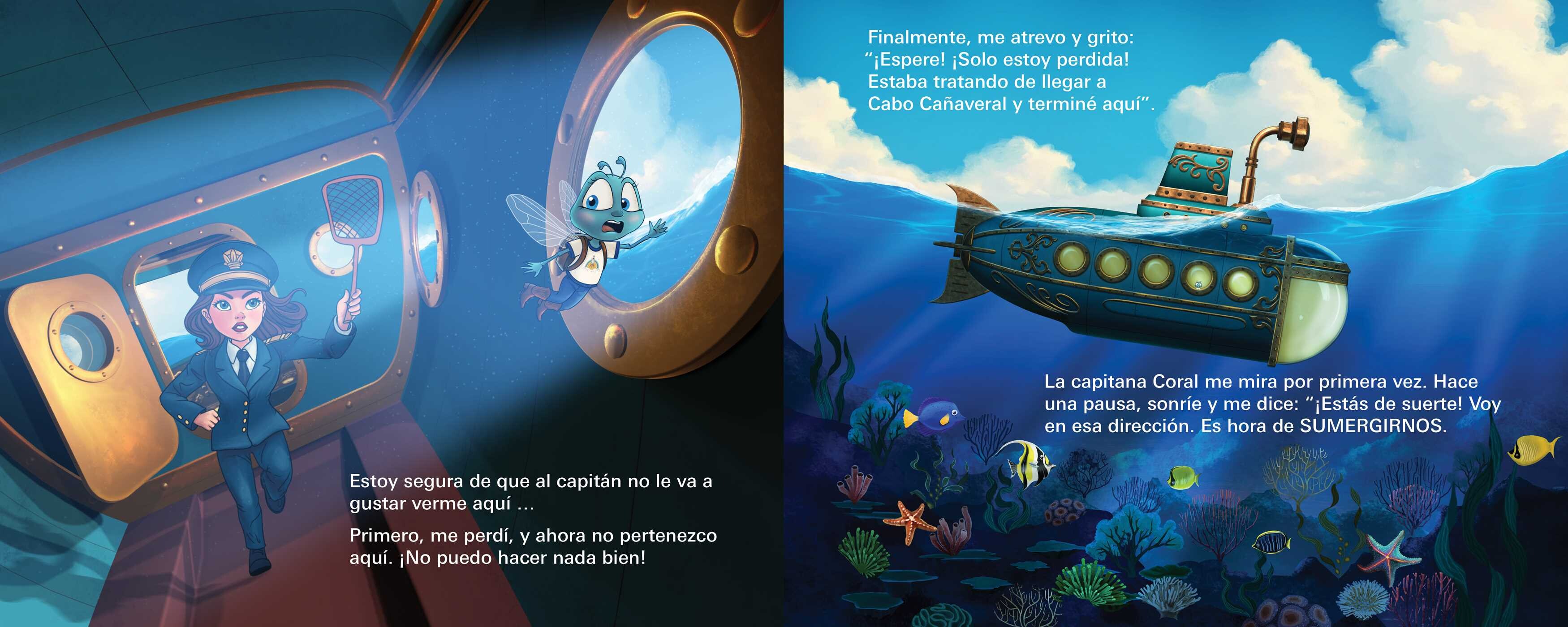 mosca que voló bajo el mar (The Fly Who Flew Under the Sea Spanish Edition)