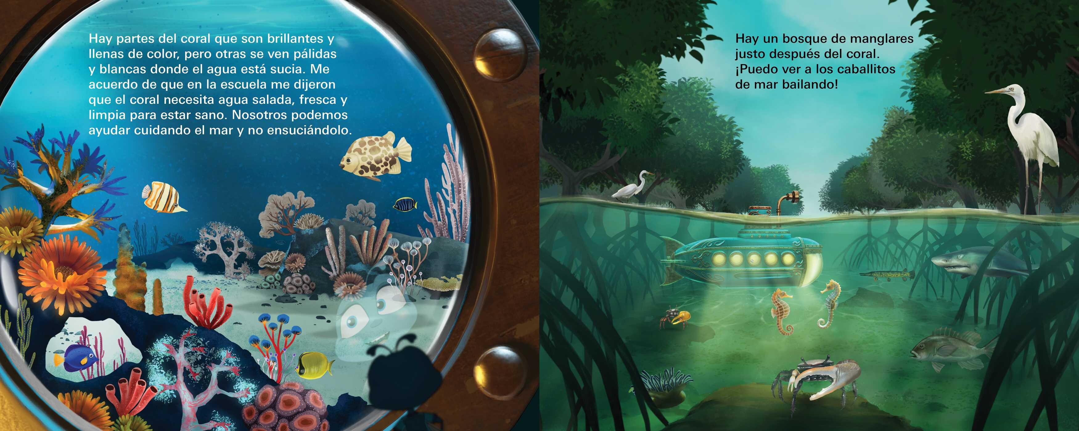 mosca que voló bajo el mar (The Fly Who Flew Under the Sea Spanish Edition)