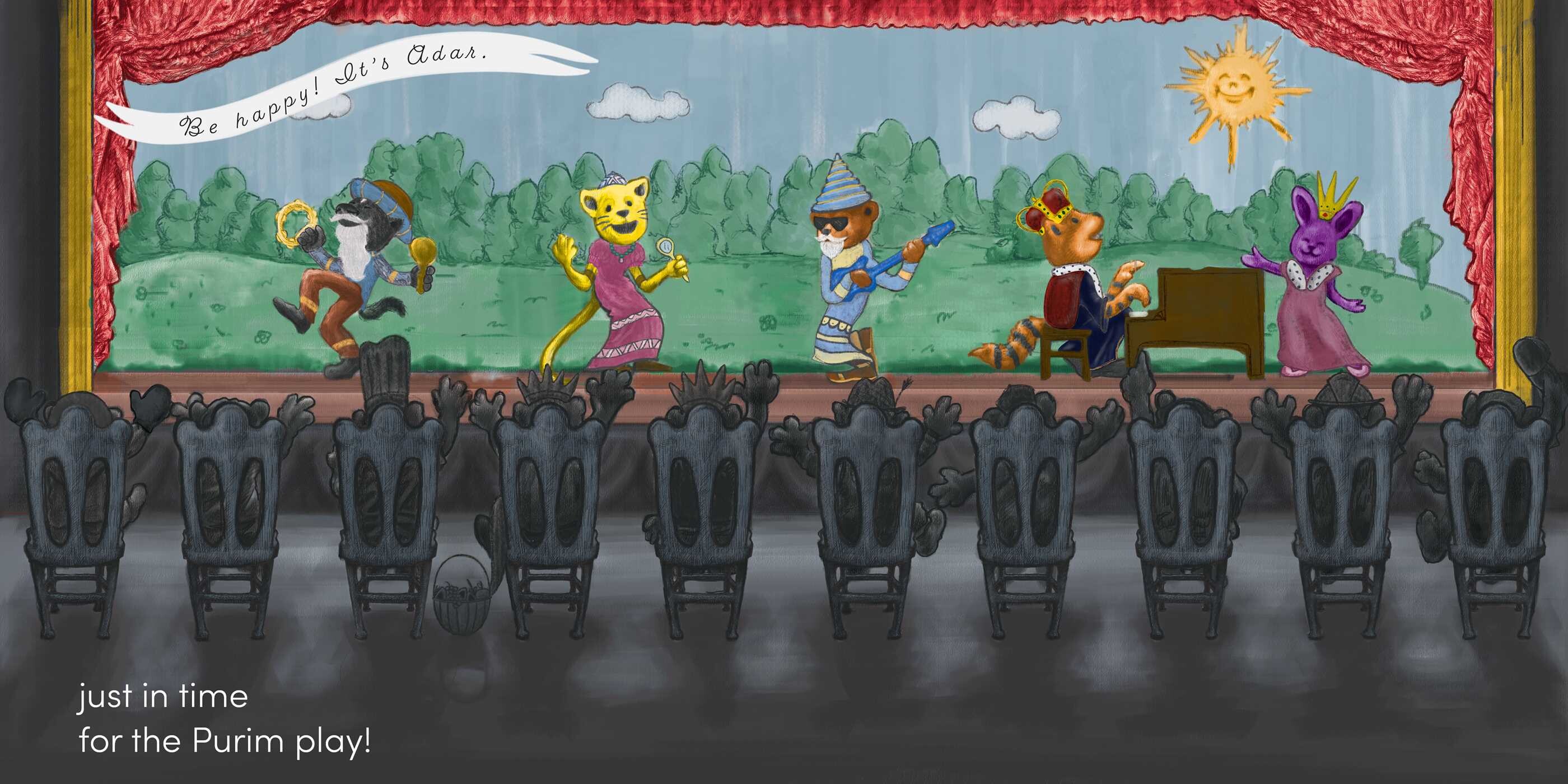 Ten Purim Bears