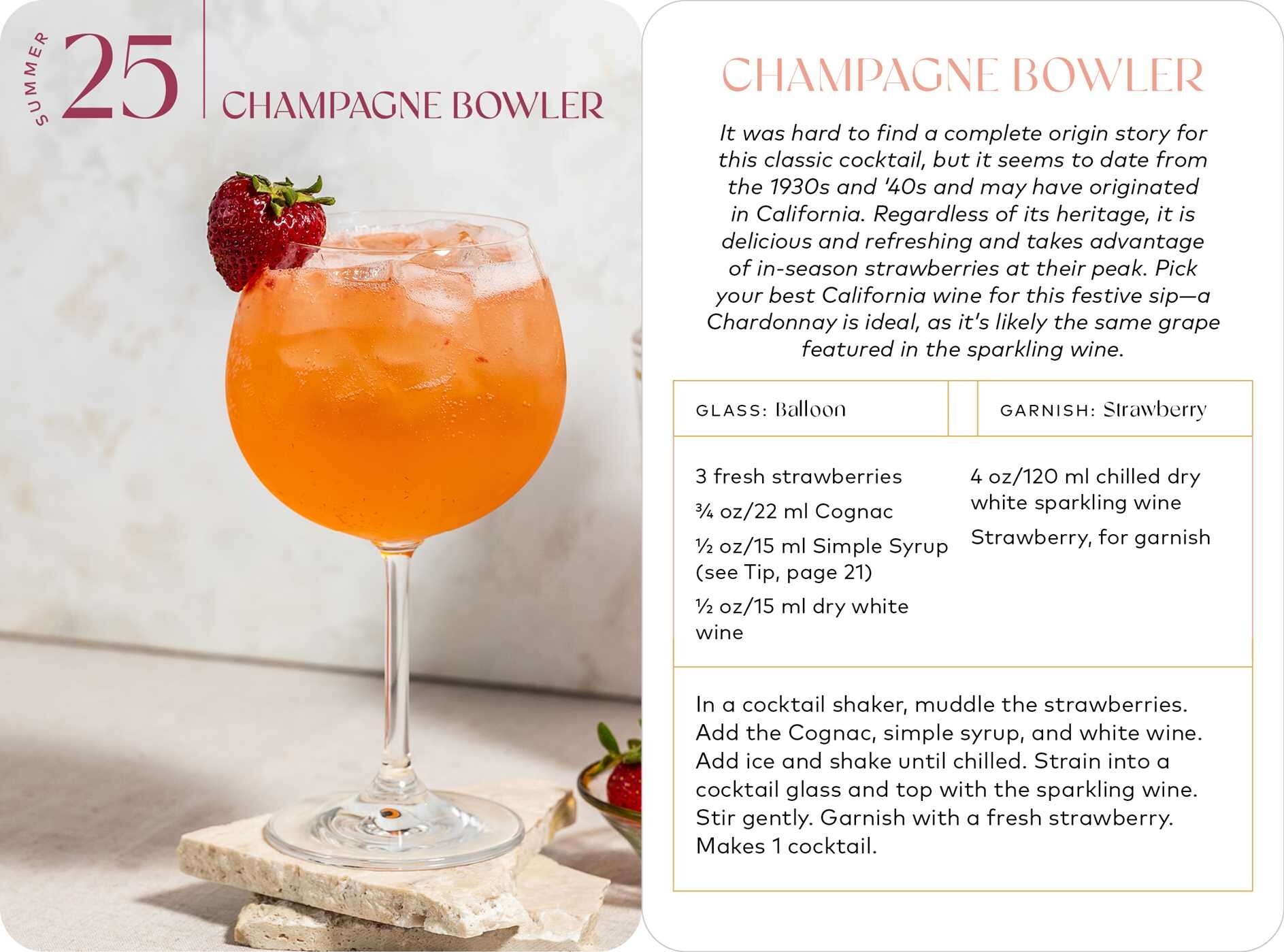 52 Wine Cocktails for Mid-Week Sipping