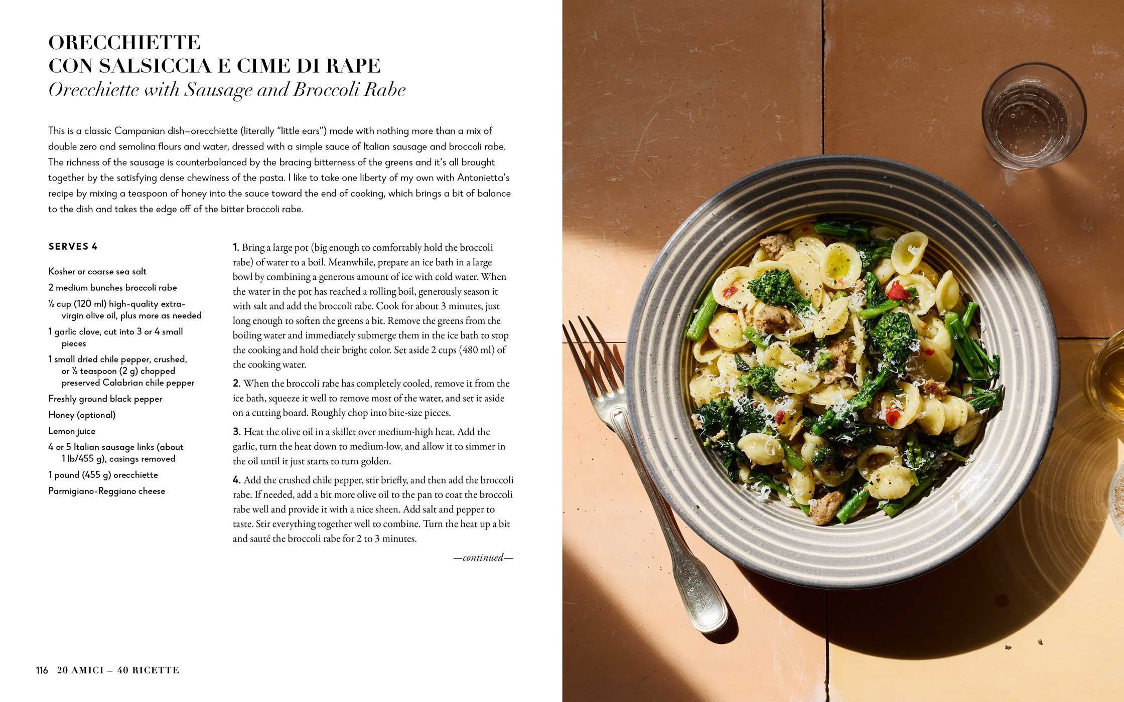 20 Amici – 40 Ricette (20 Friends — 40 Recipes)