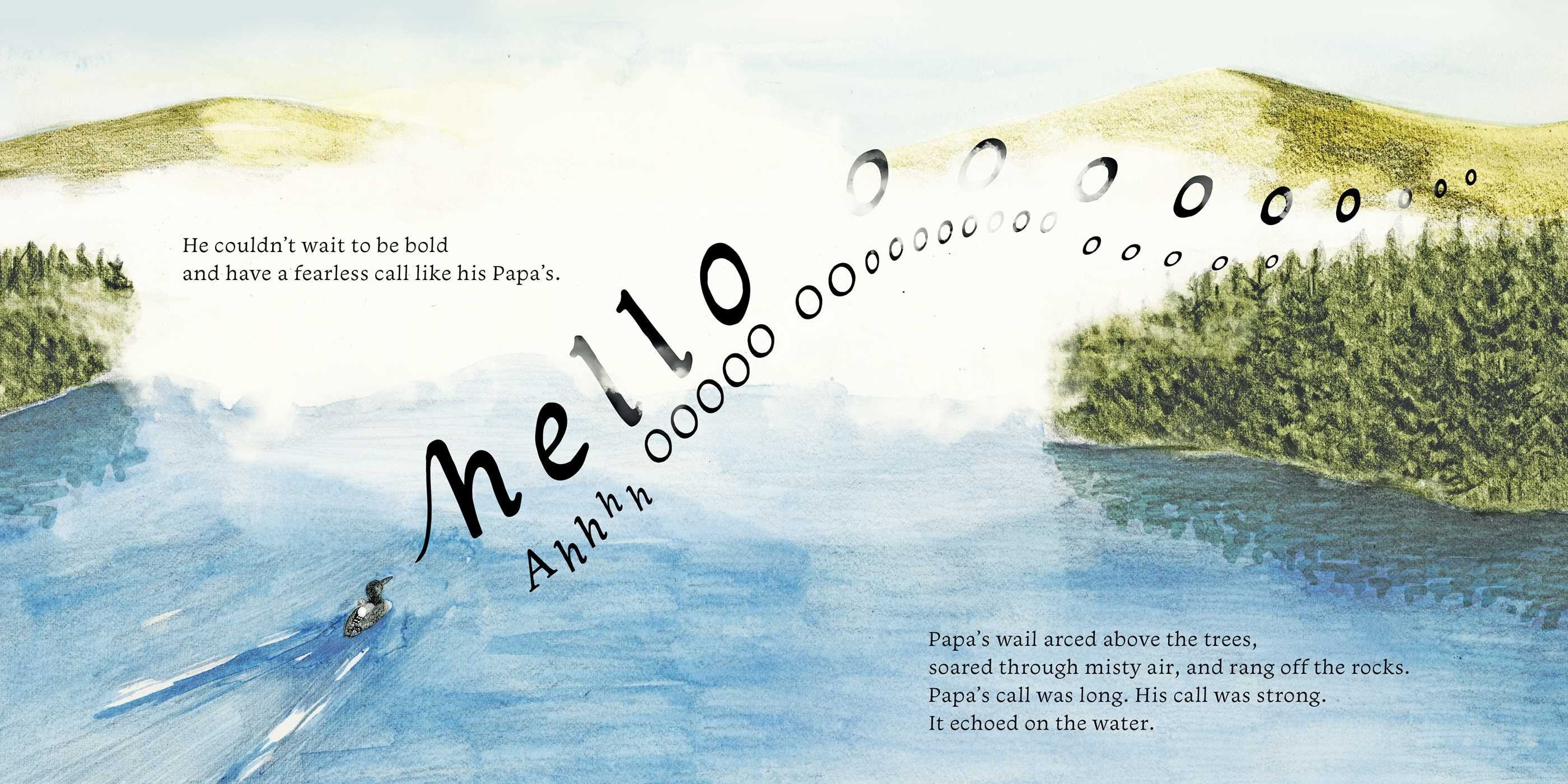 Little Loon Finds His Voice
