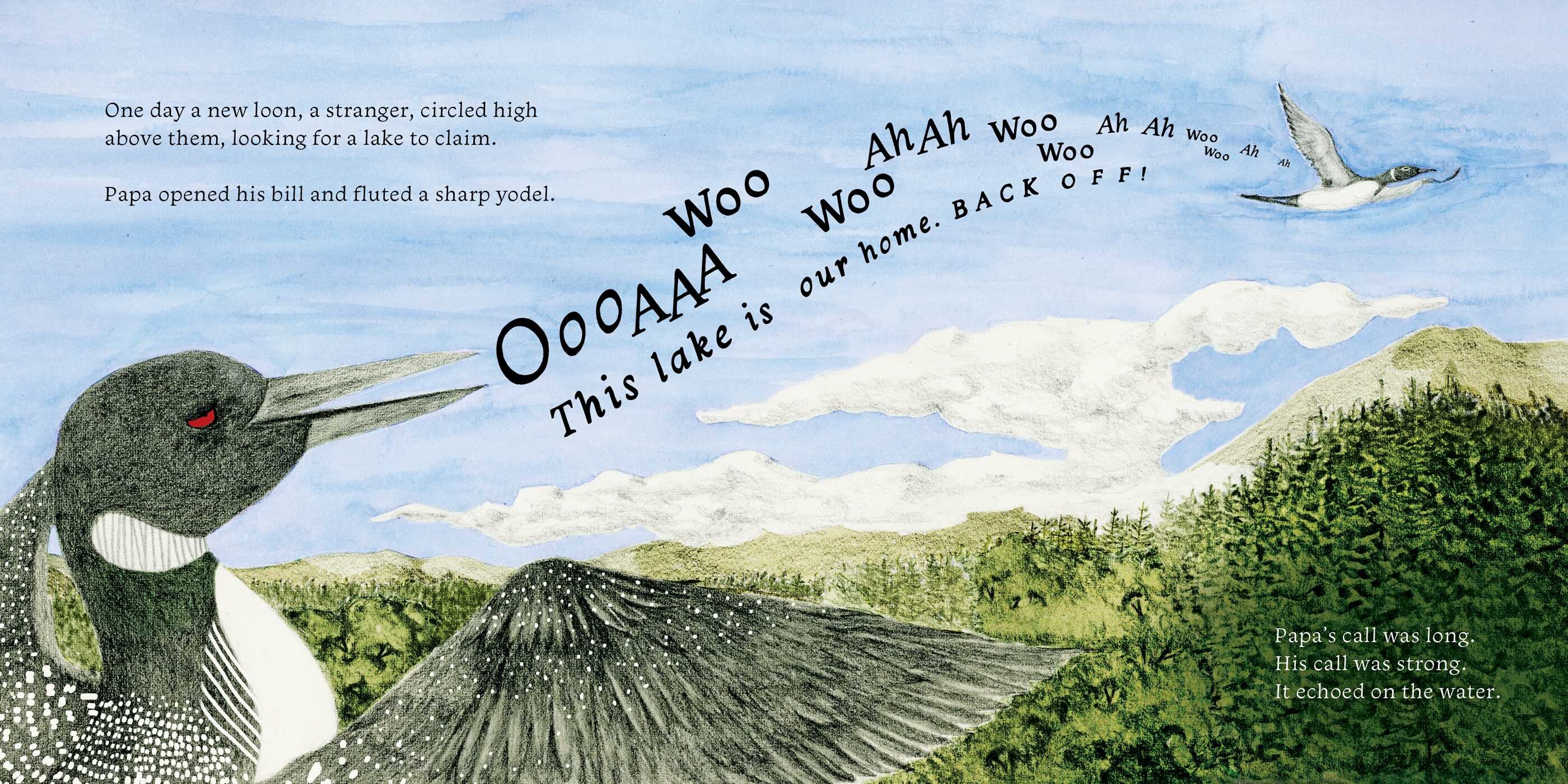 Little Loon Finds His Voice