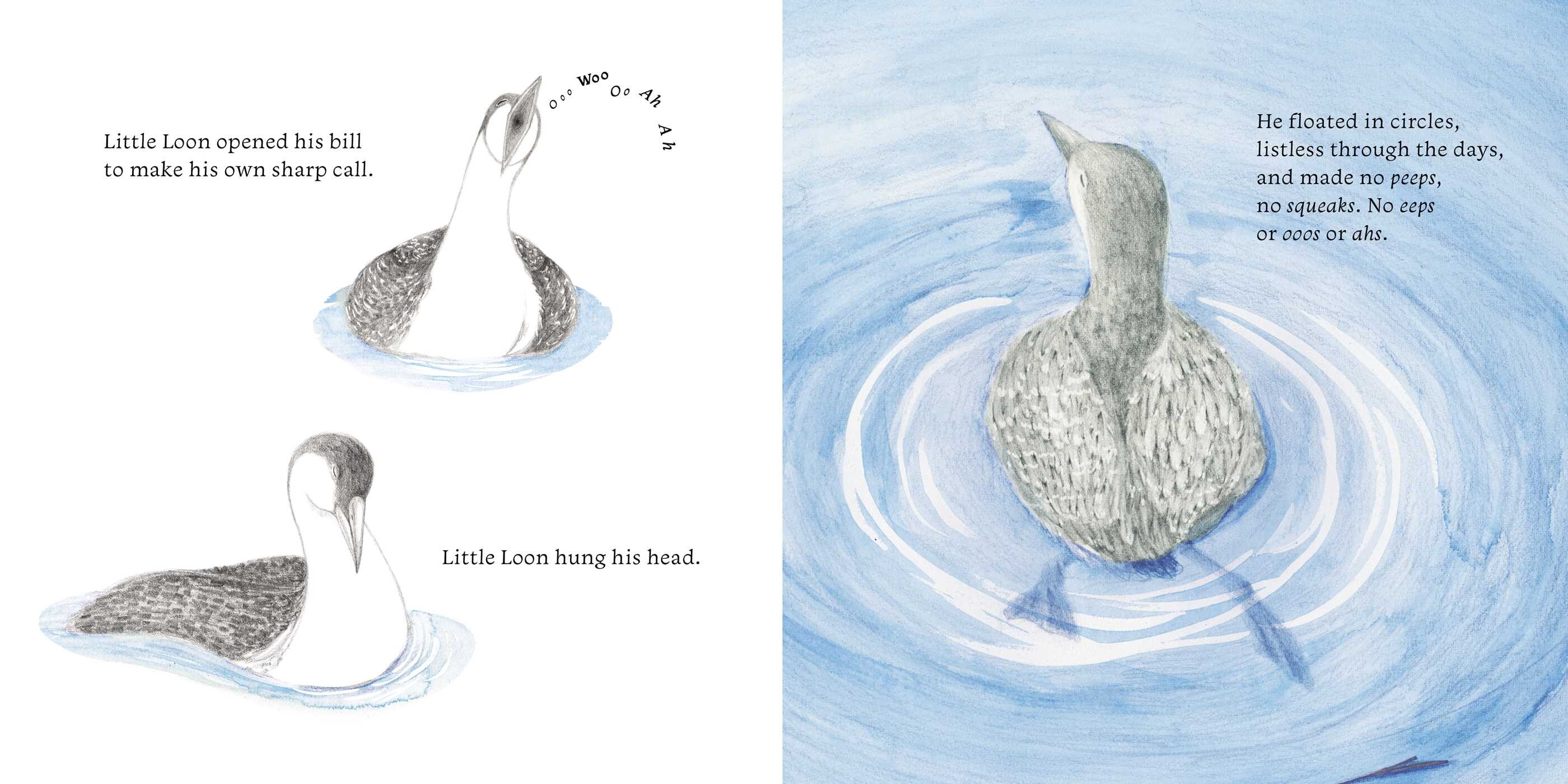 Little Loon Finds His Voice
