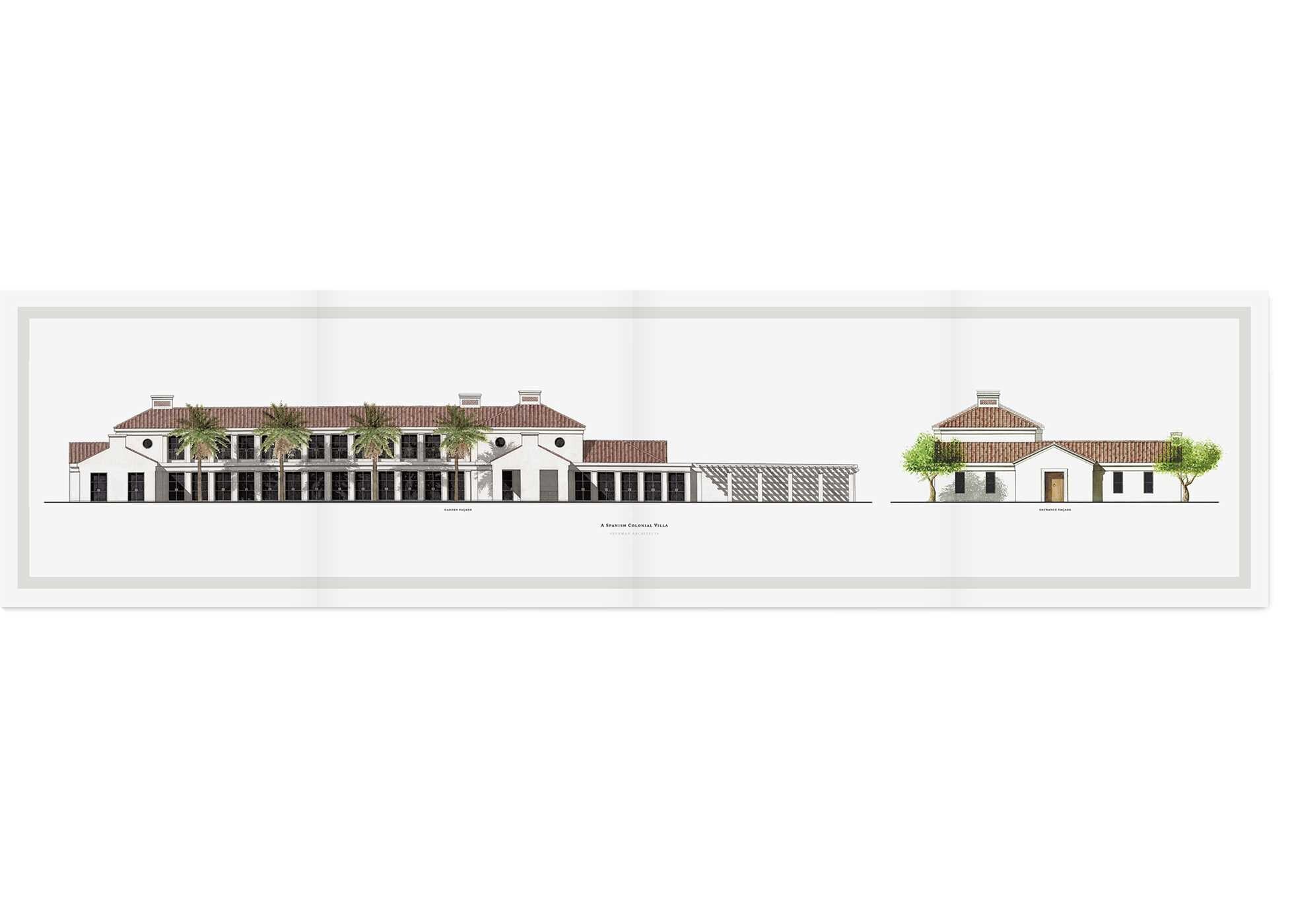 Watercolors of Skurman Architects