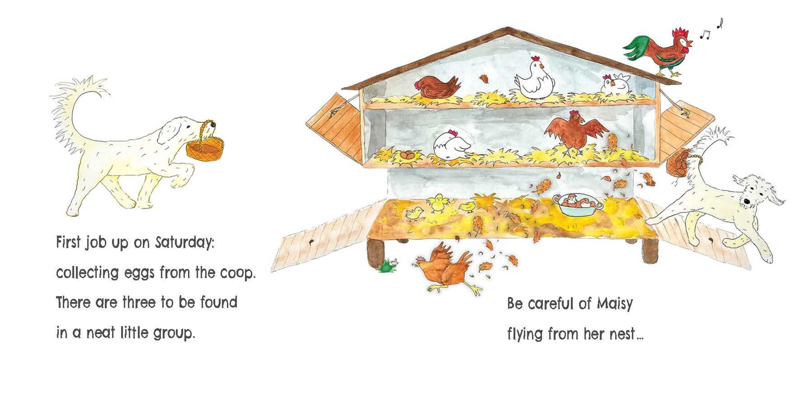George goes to the farm