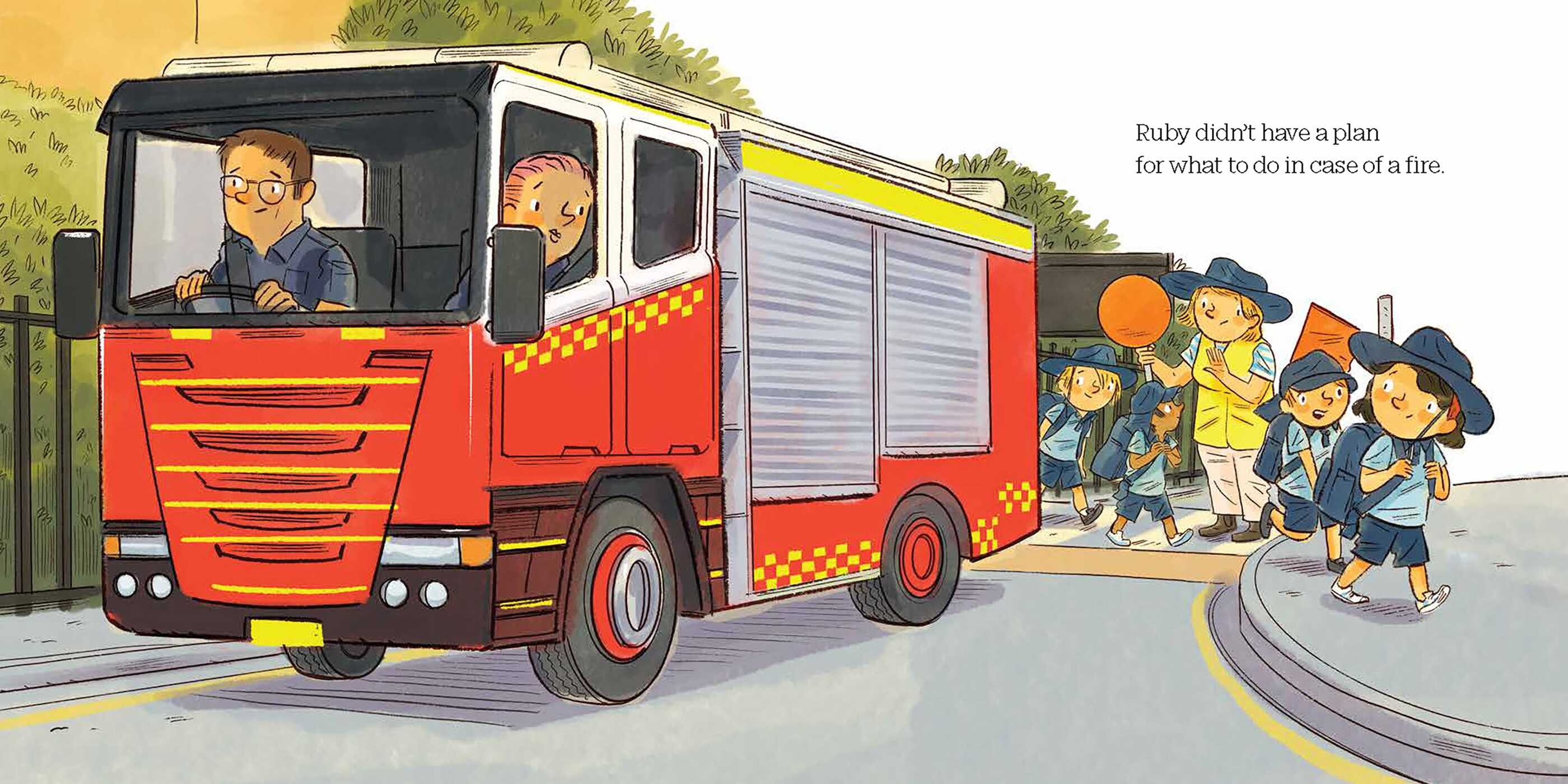 Ruby's Perfect Fire Safety Plan