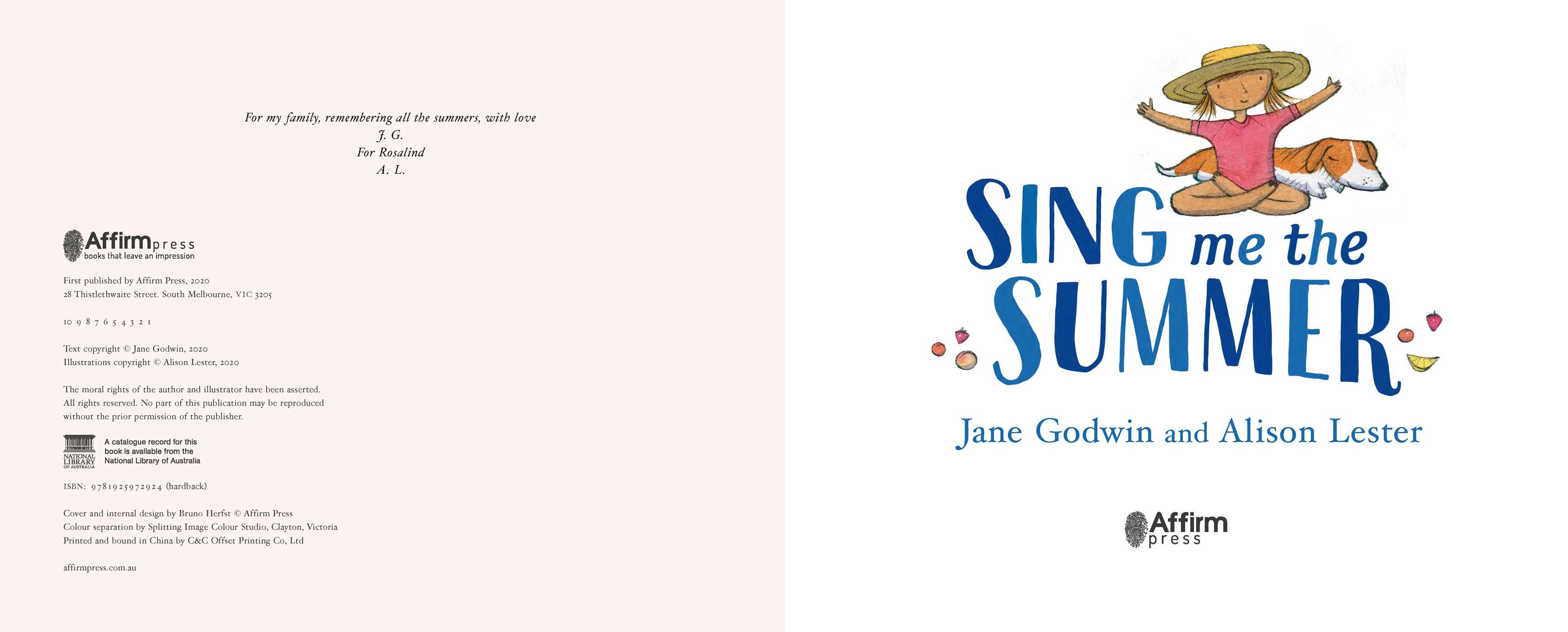 Sing Me the Summer