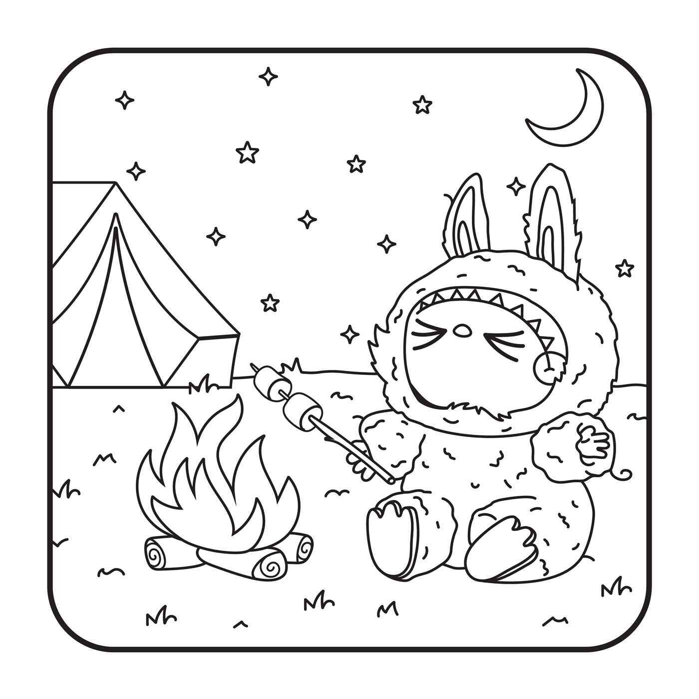 Lafufu Cosy Colouring
