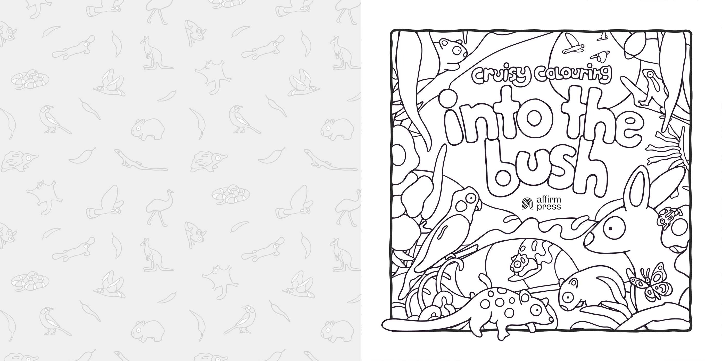 Cruisy Colouring: Into the Bush
