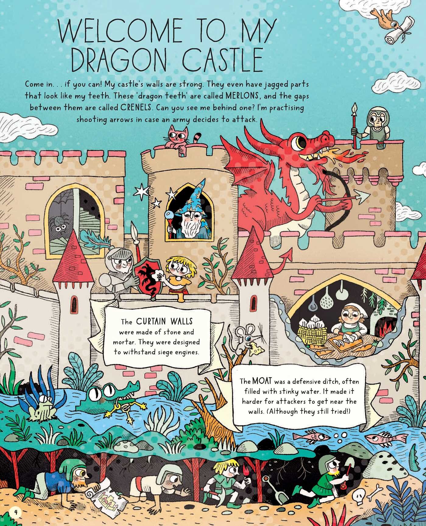 Where's Dragon in his Castle?