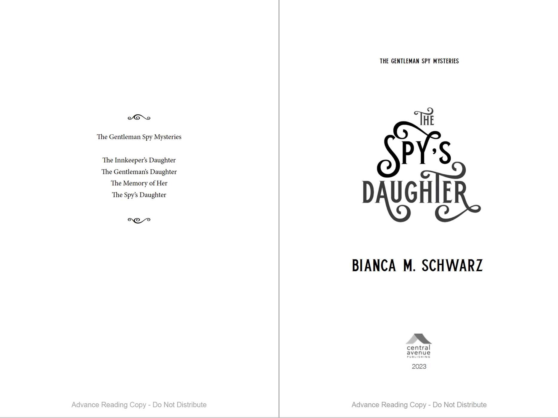 Spy's Daughter