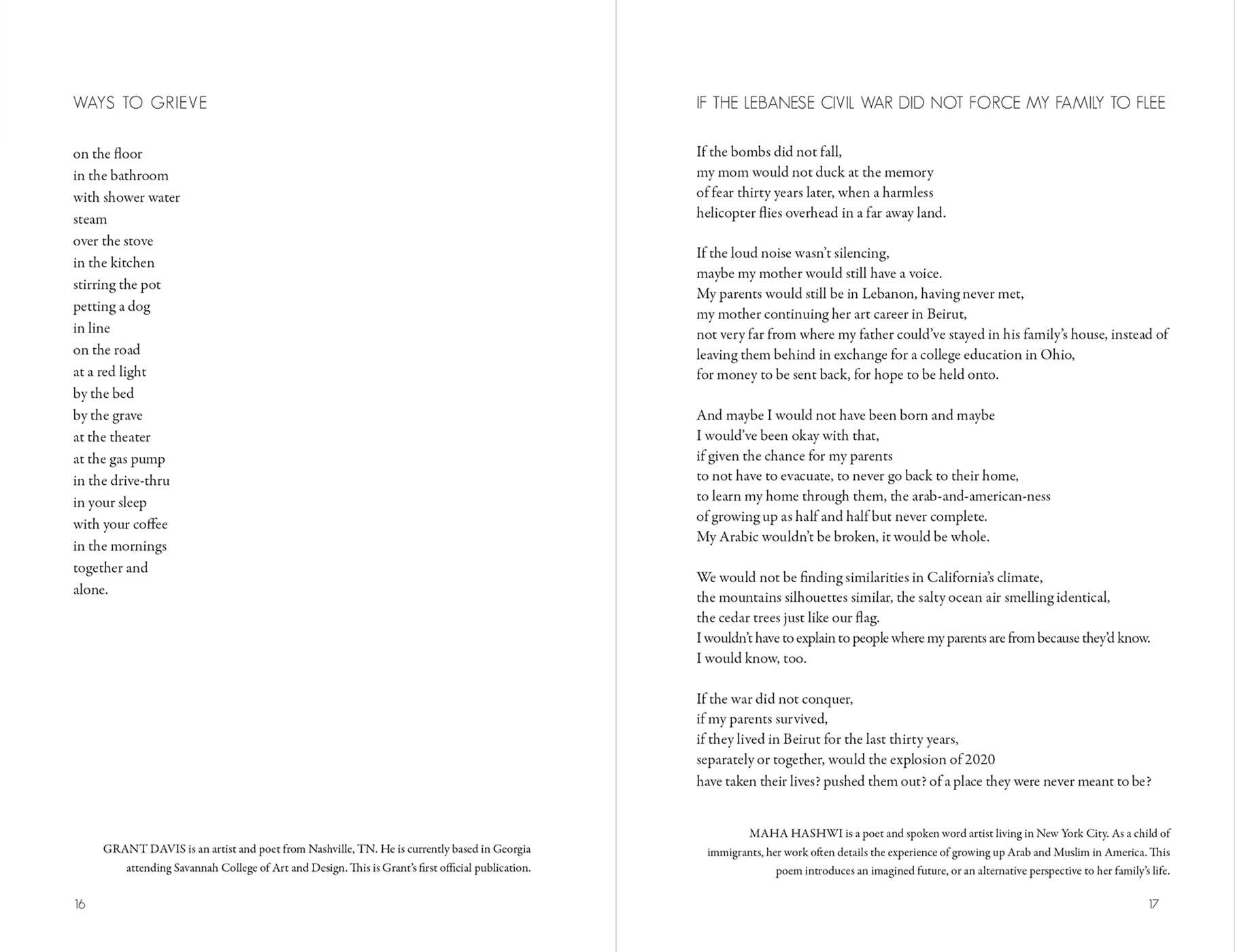 Central Avenue Poetry Prize 2024