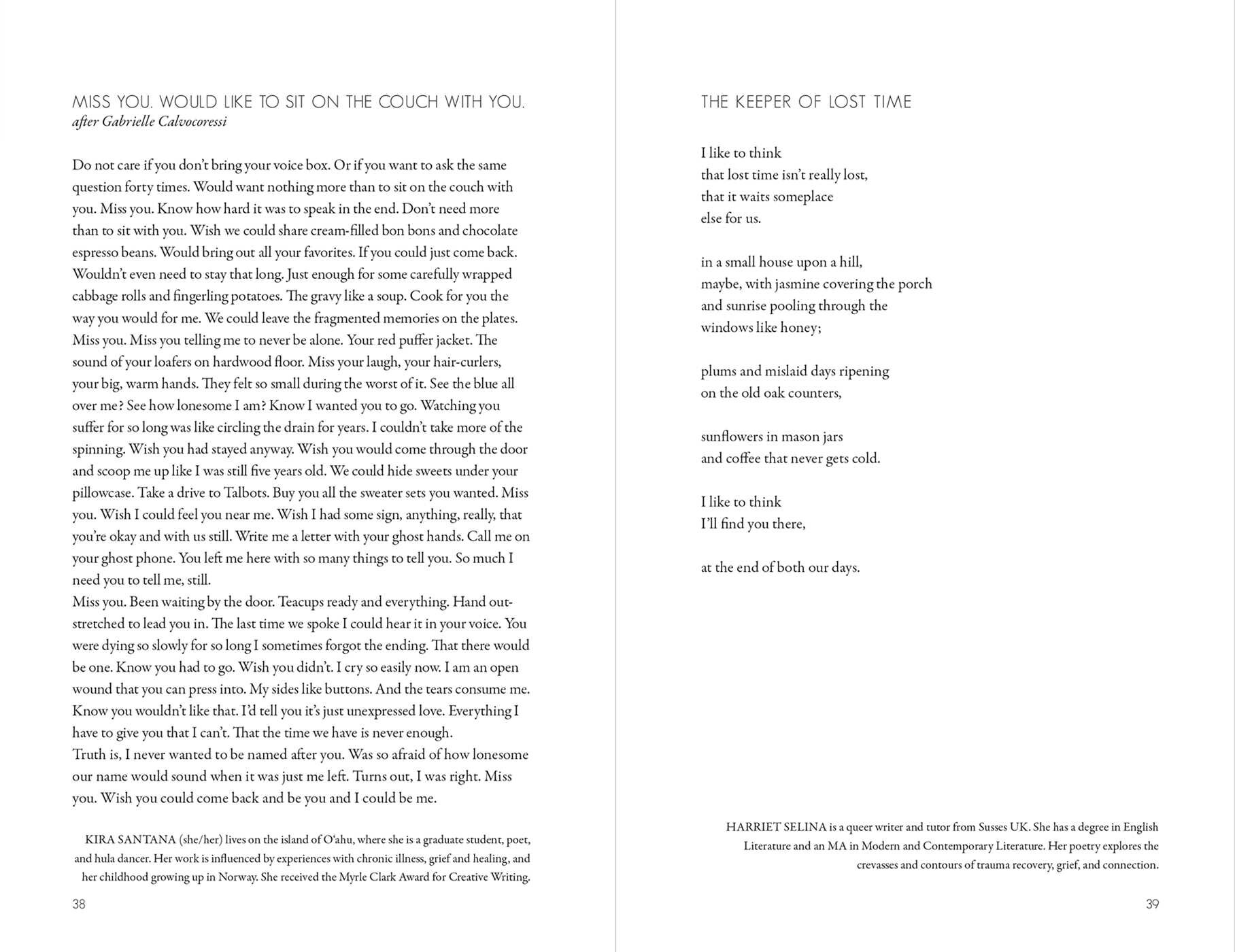 Central Avenue Poetry Prize 2024