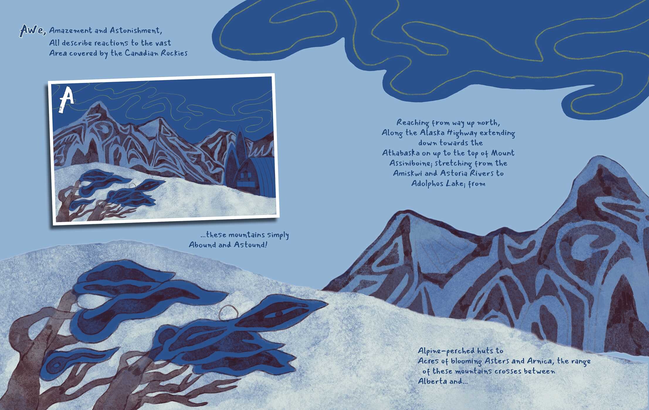 Canadian Rockies Alphabet