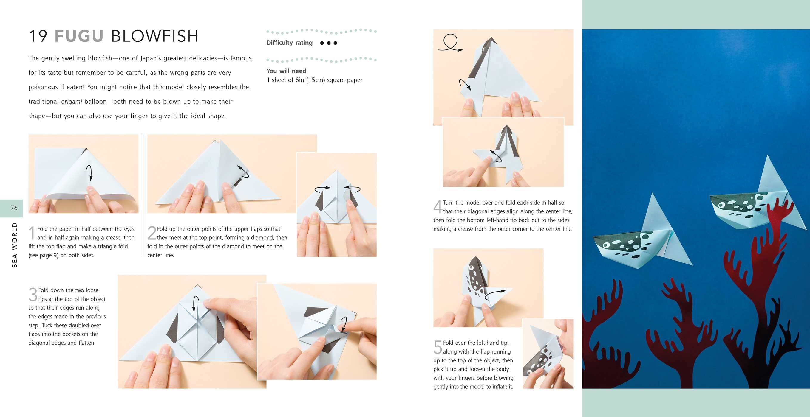 Origami Ocean Friends