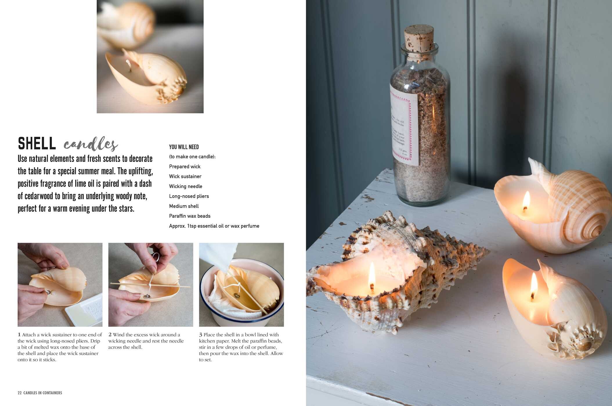 Handmade Candles and Smudge Sticks Book by Emma Hardy Official