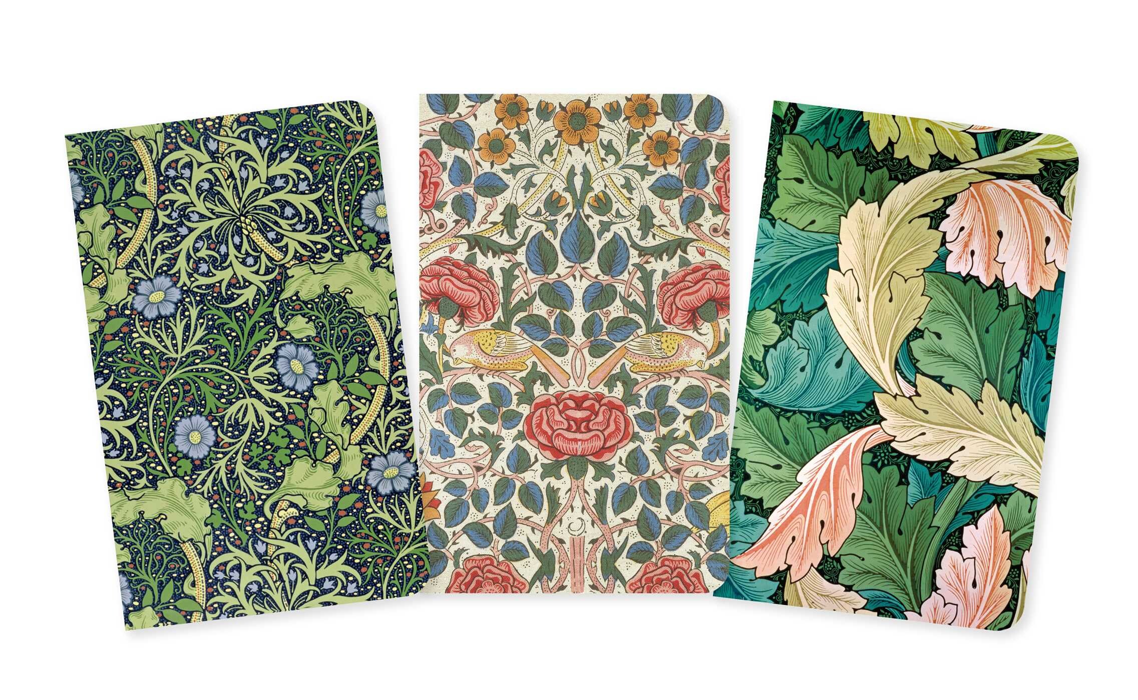 William Morris Set of 3 Mini Notebooks
