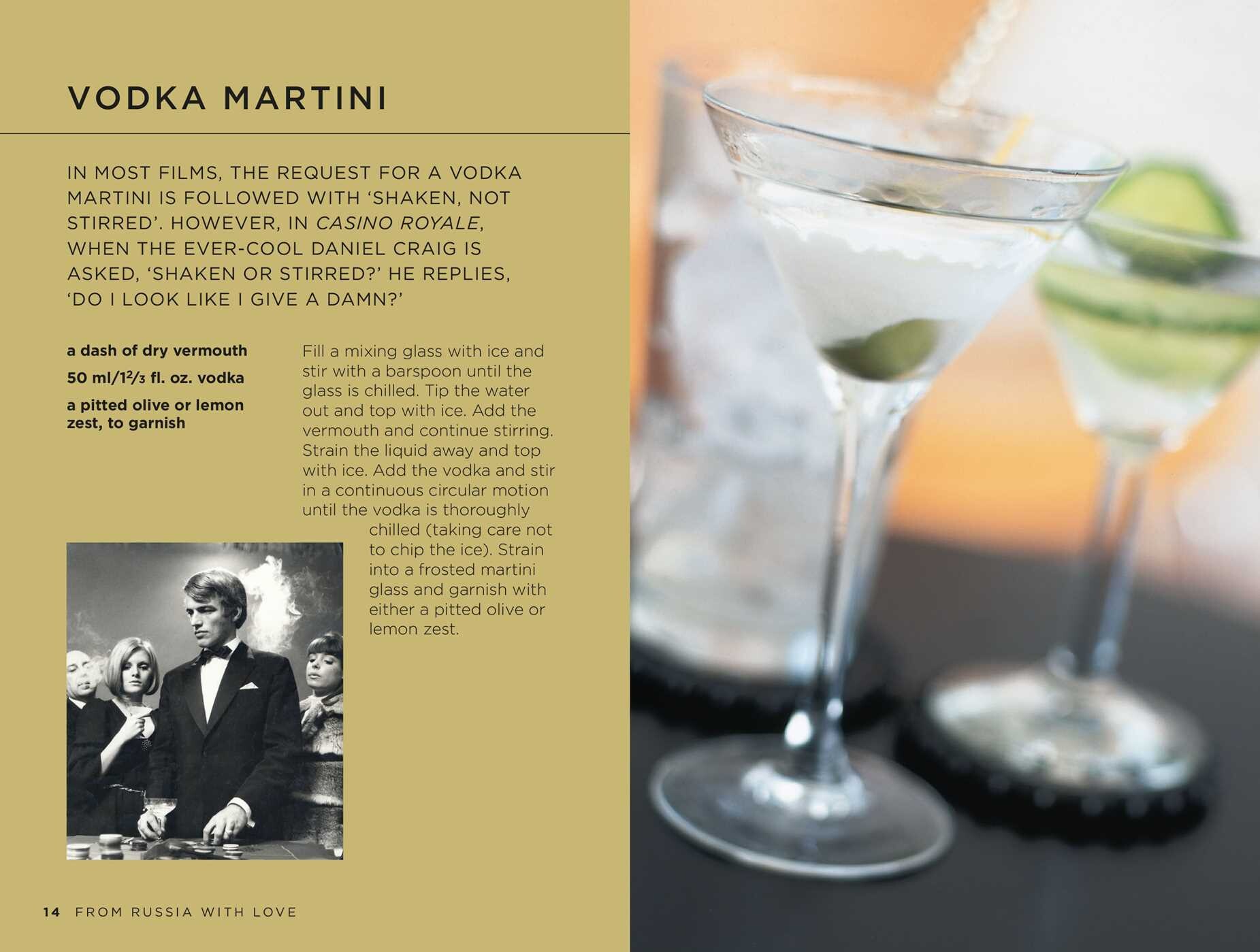 Bond Cocktails