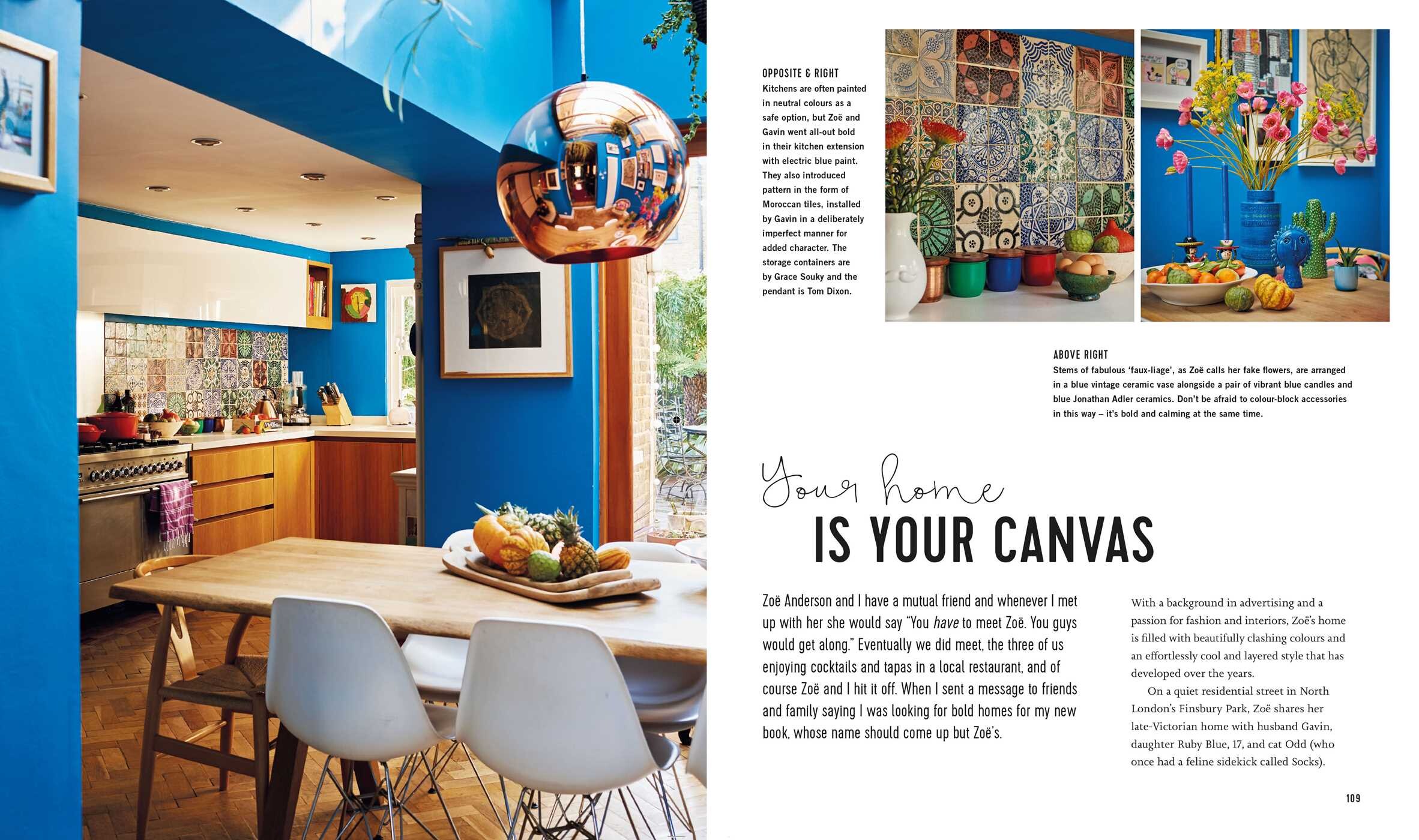 Be Bold with Colour and Pattern