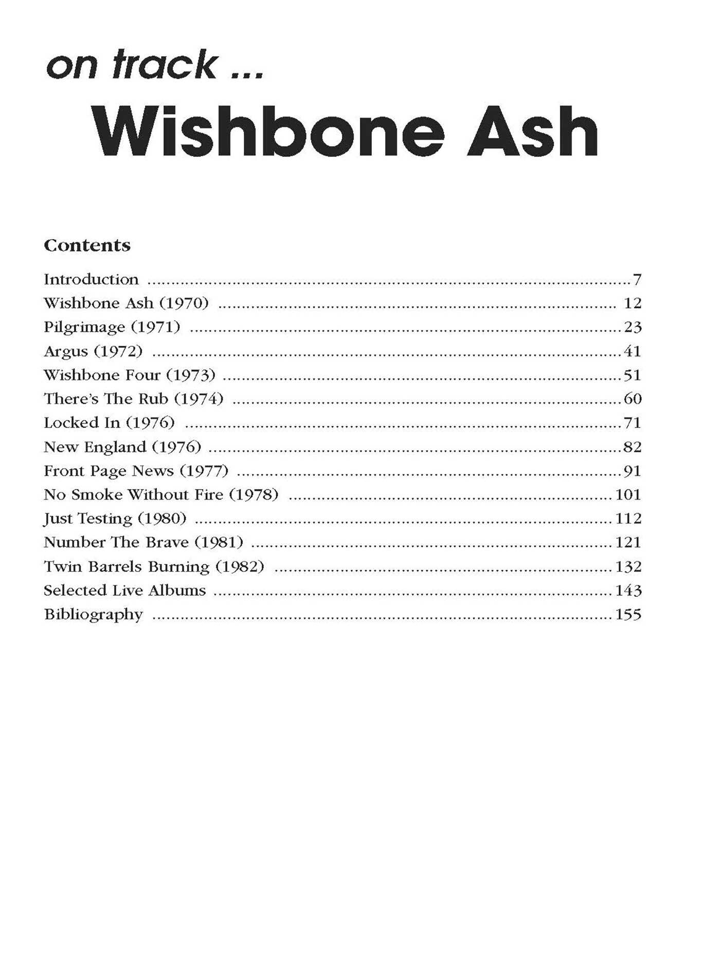 Wishbone Ash 1970 to 1982