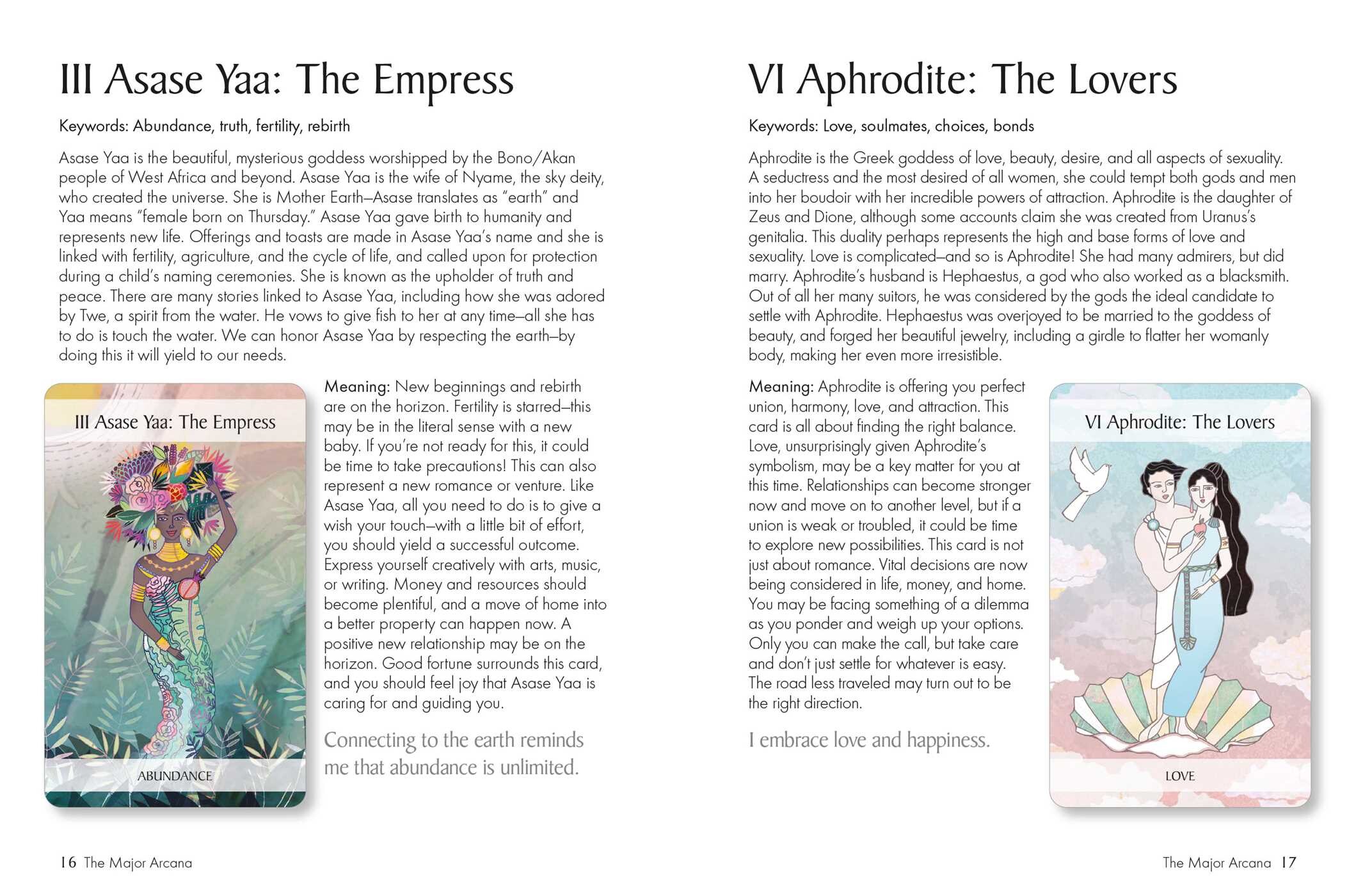 Mythic Goddess Tarot