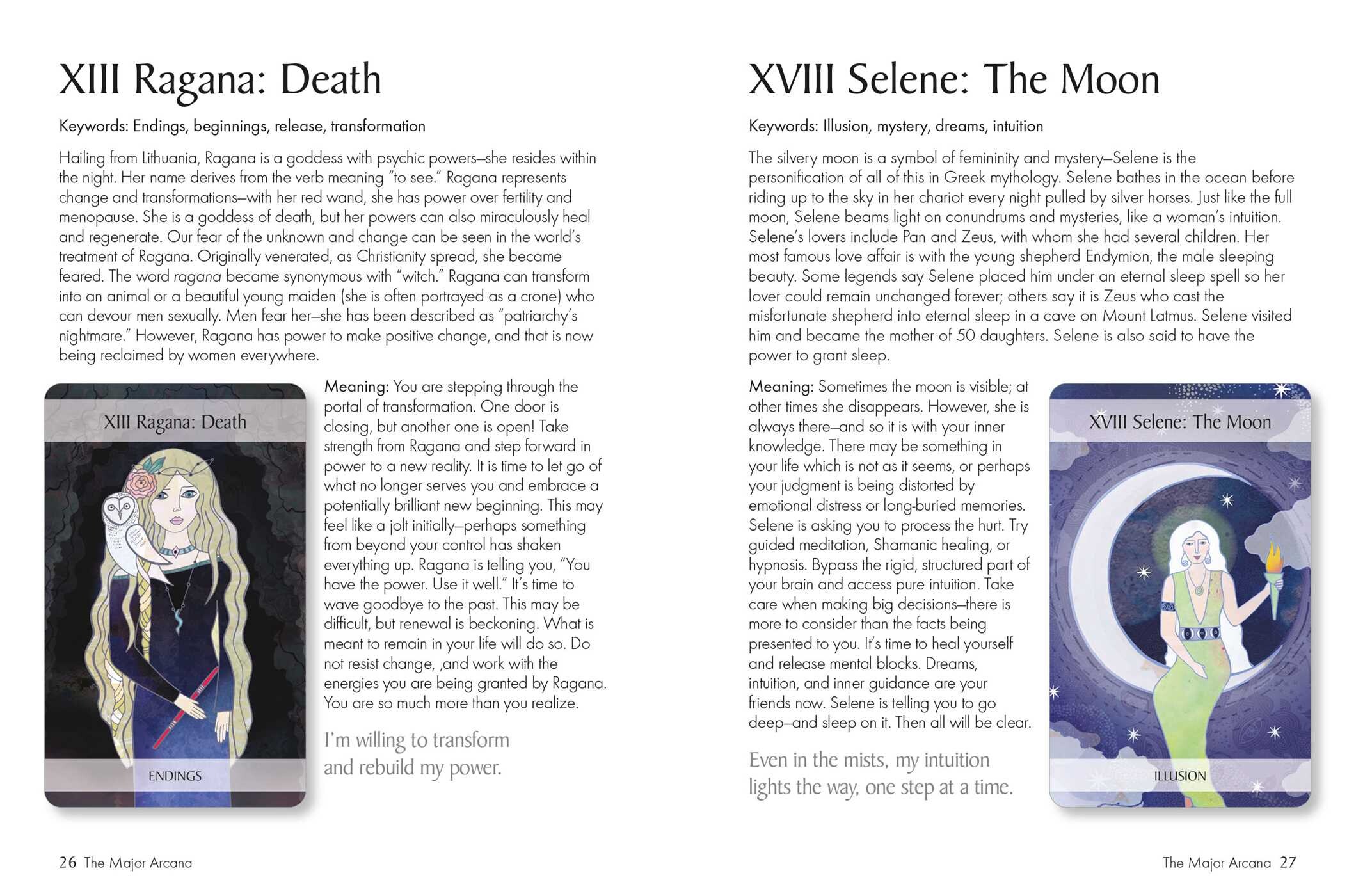 Mythic Goddess Tarot
