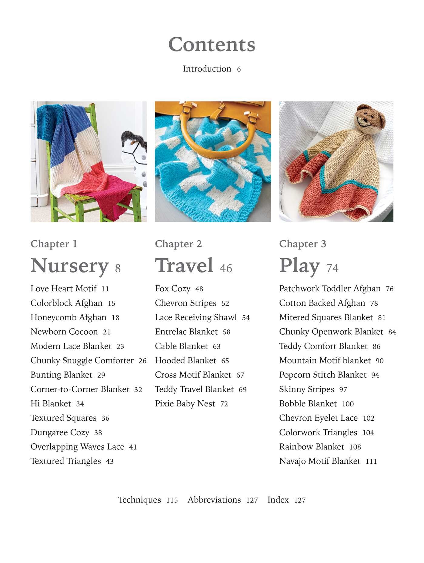 Knitted Baby Blankets: 35 patterns to make