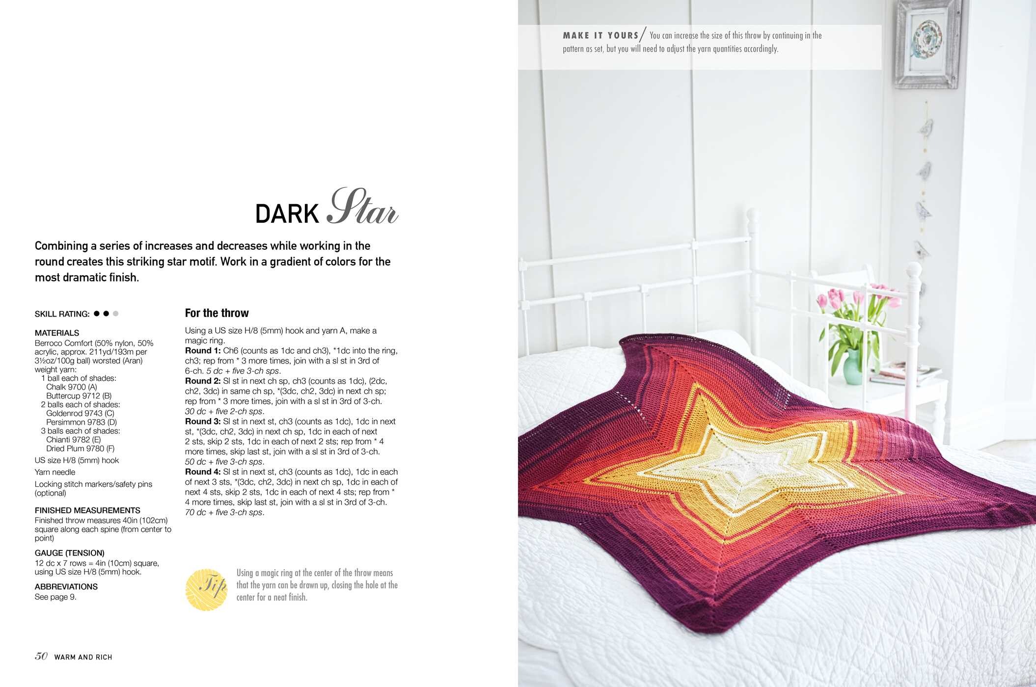 Modern Crocheted Blankets, Throws, and Pillows Book by Laura Strutt