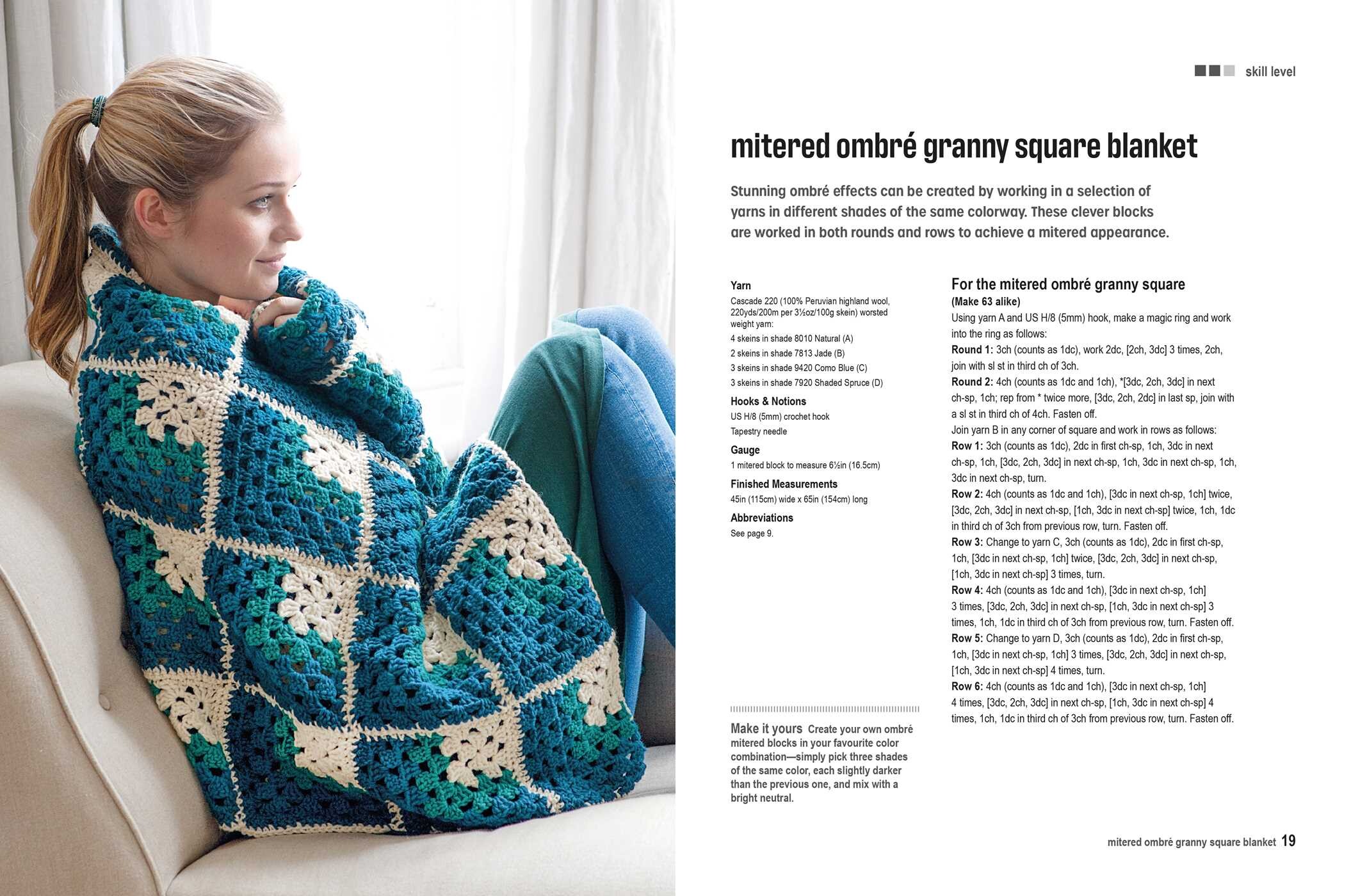 Crochet Granny Squares and More: 35 easy projects to make