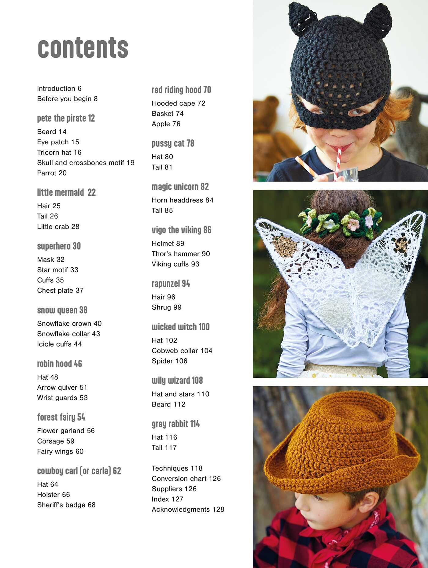 Crochet Costume Party: over 35 easy patterns to make