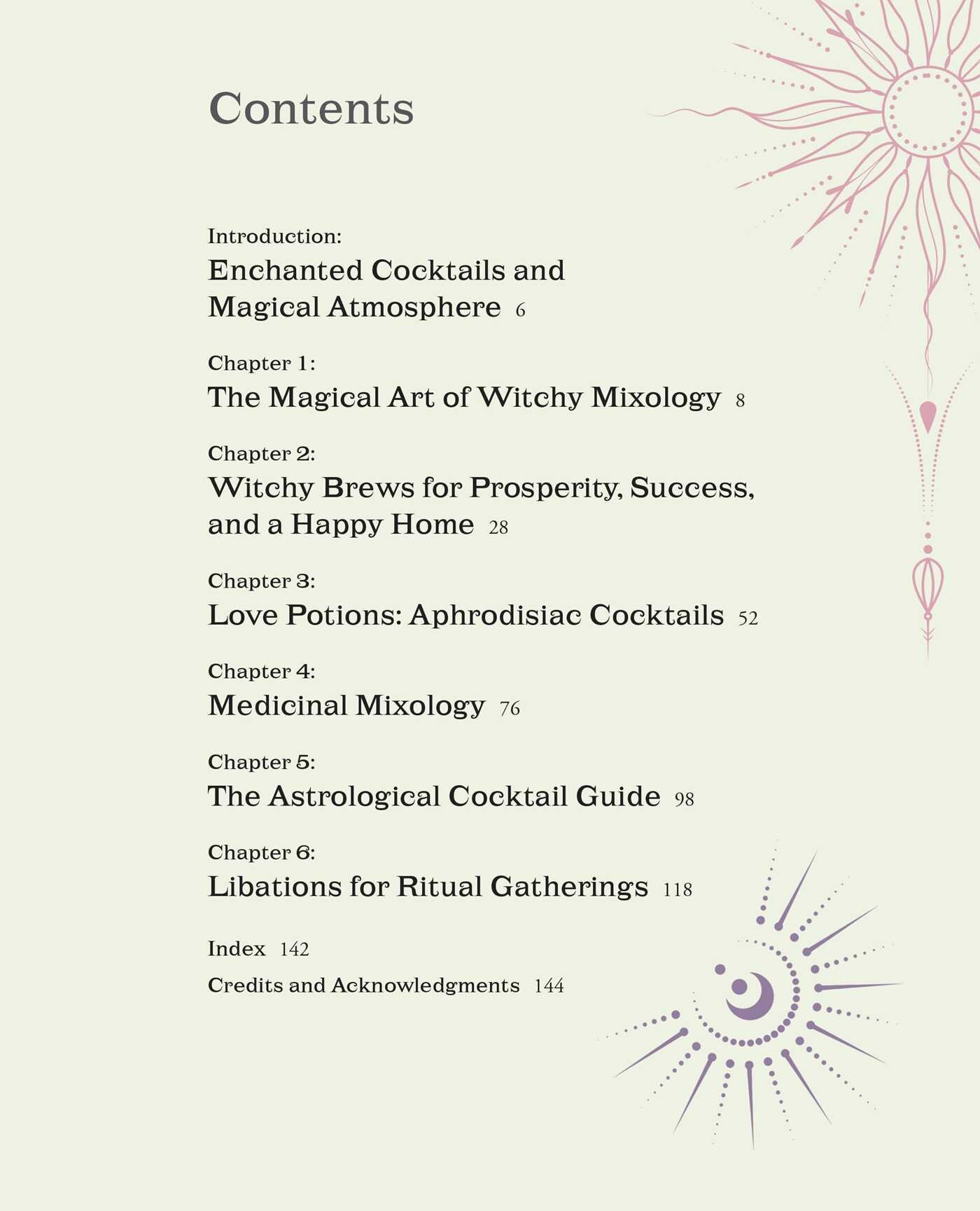 Witchy Cocktails