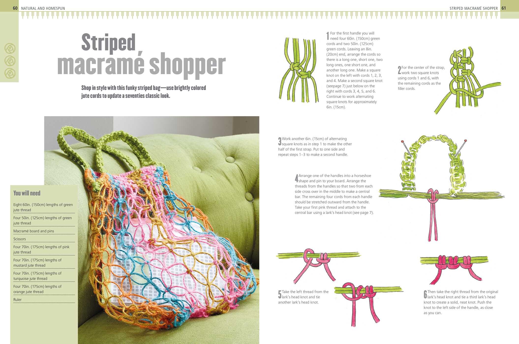 Macramé Craft: 35 projects to make
