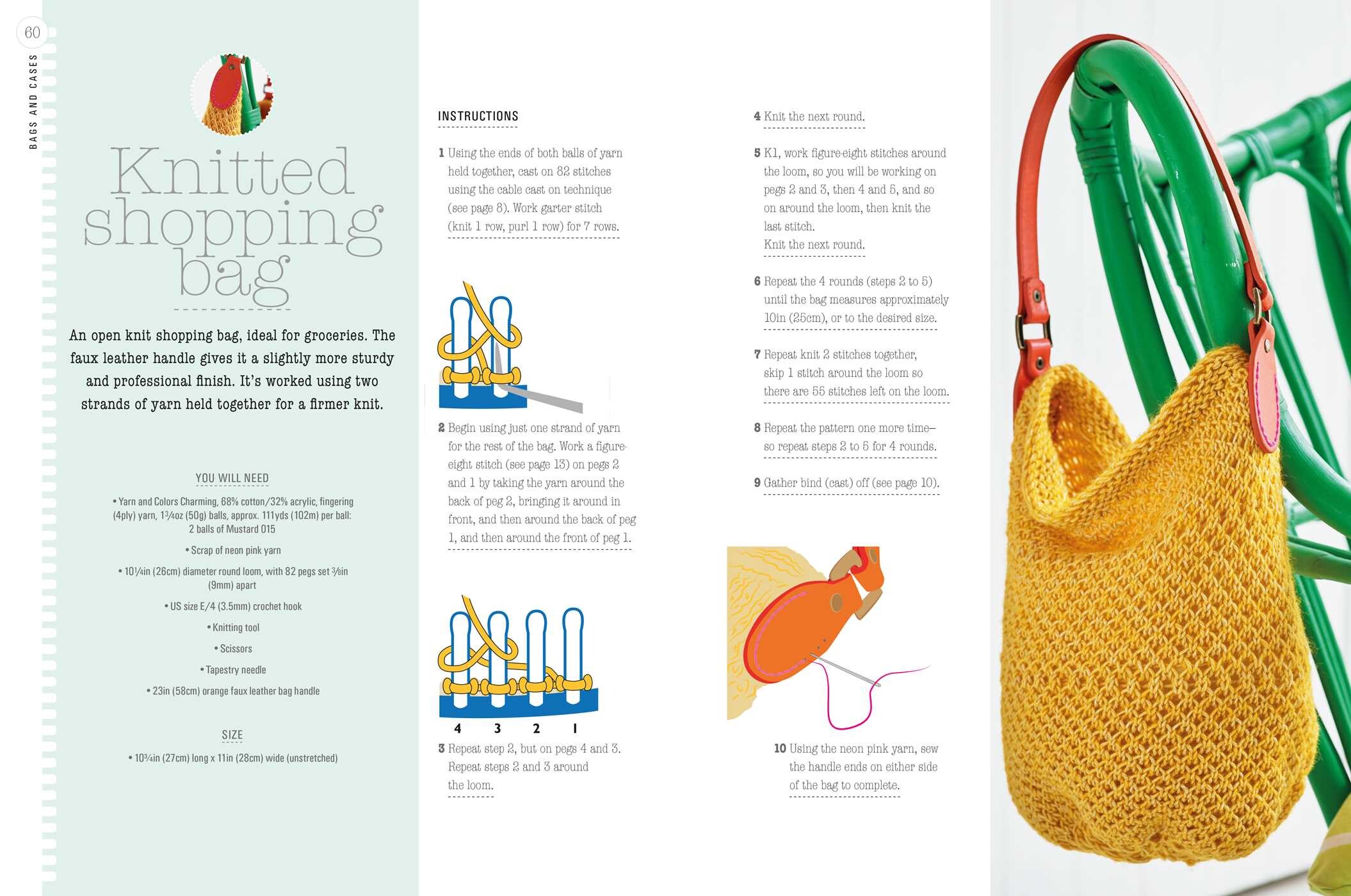 A Beginner's Guide to Loom Knitting | Book by Lucy Hopping | Official ...