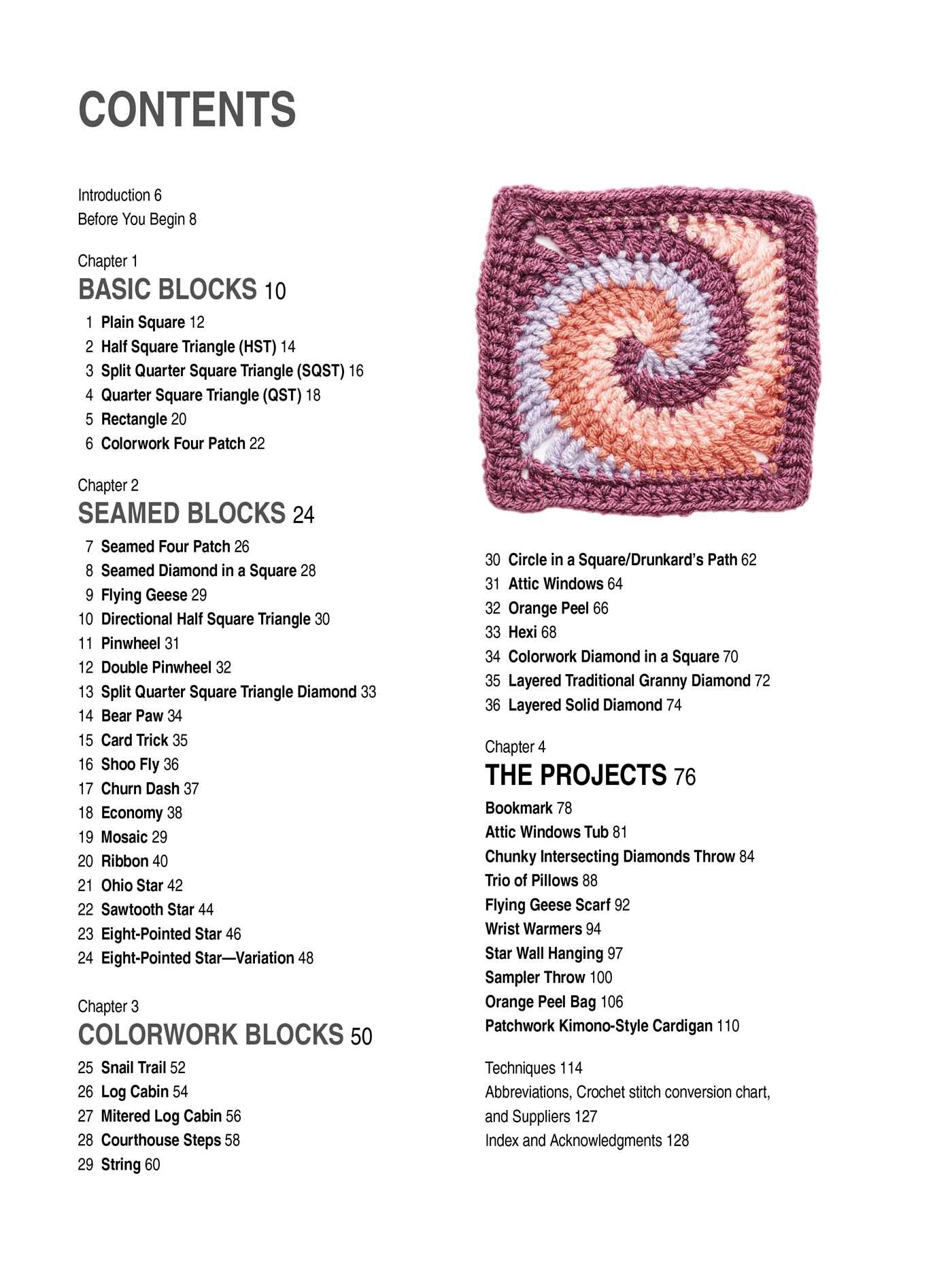 Granny Square Crochet: Quilt Blocks