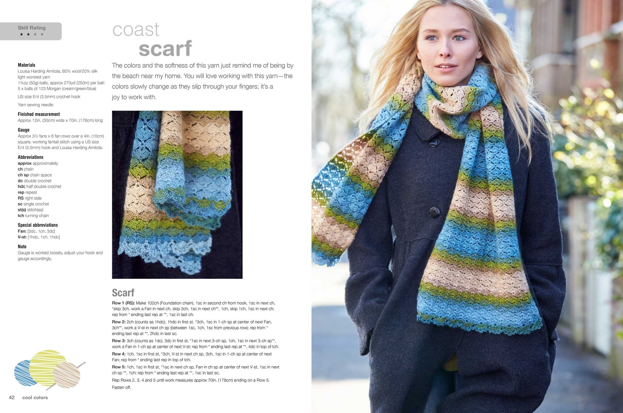 Crocheted Scarves: 35 projects to make
