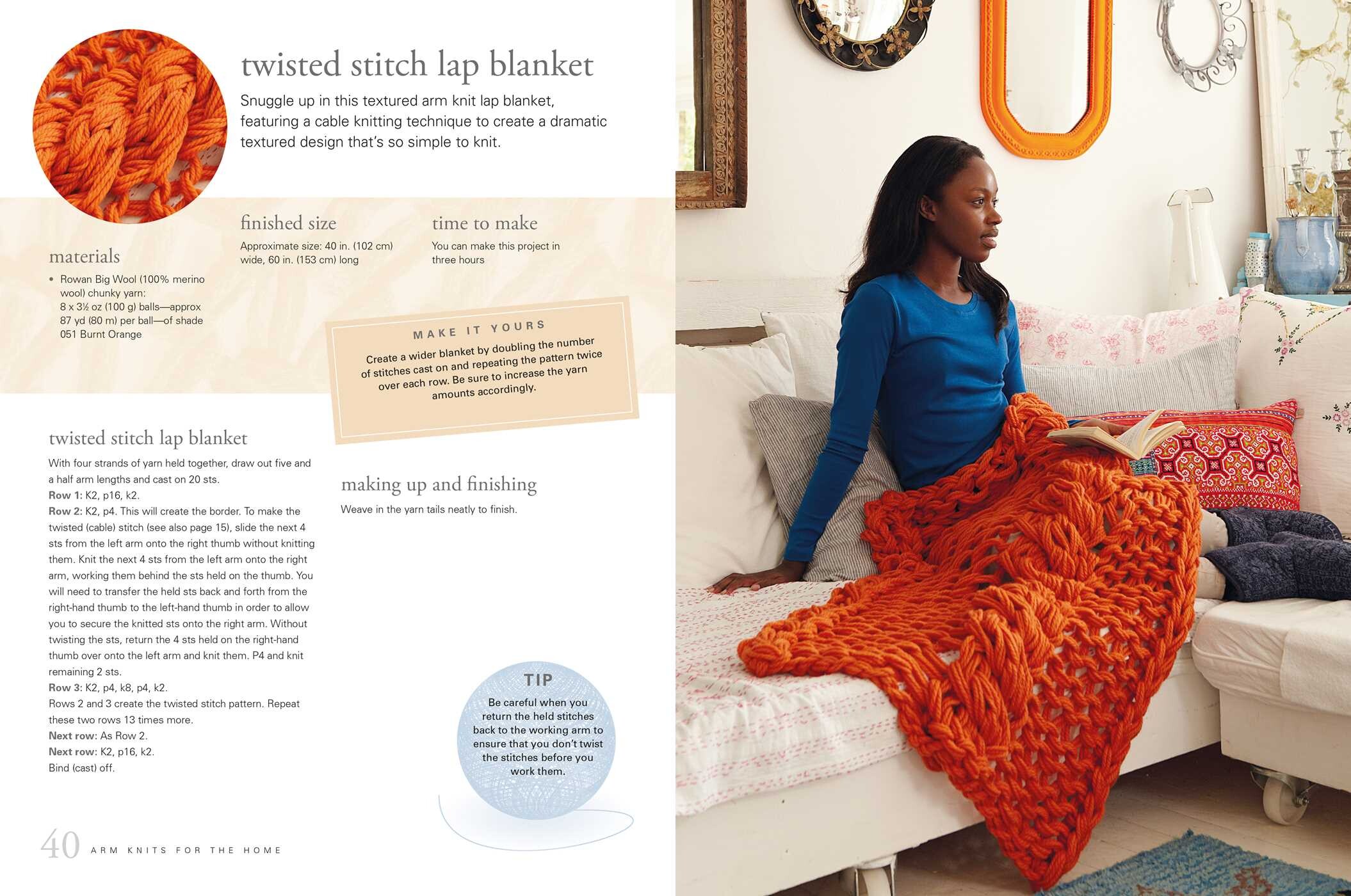 No-Needle Knits: Includes 35 patterns