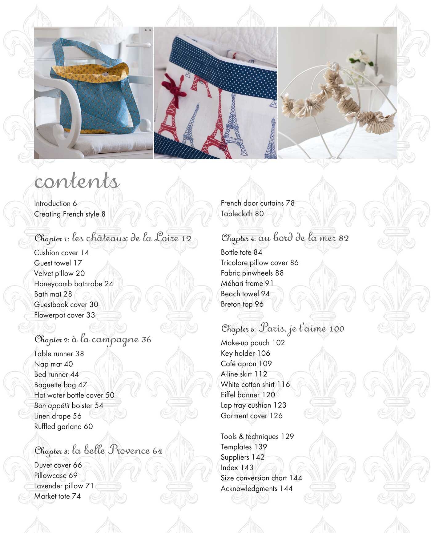 French Style Sewing for the Home